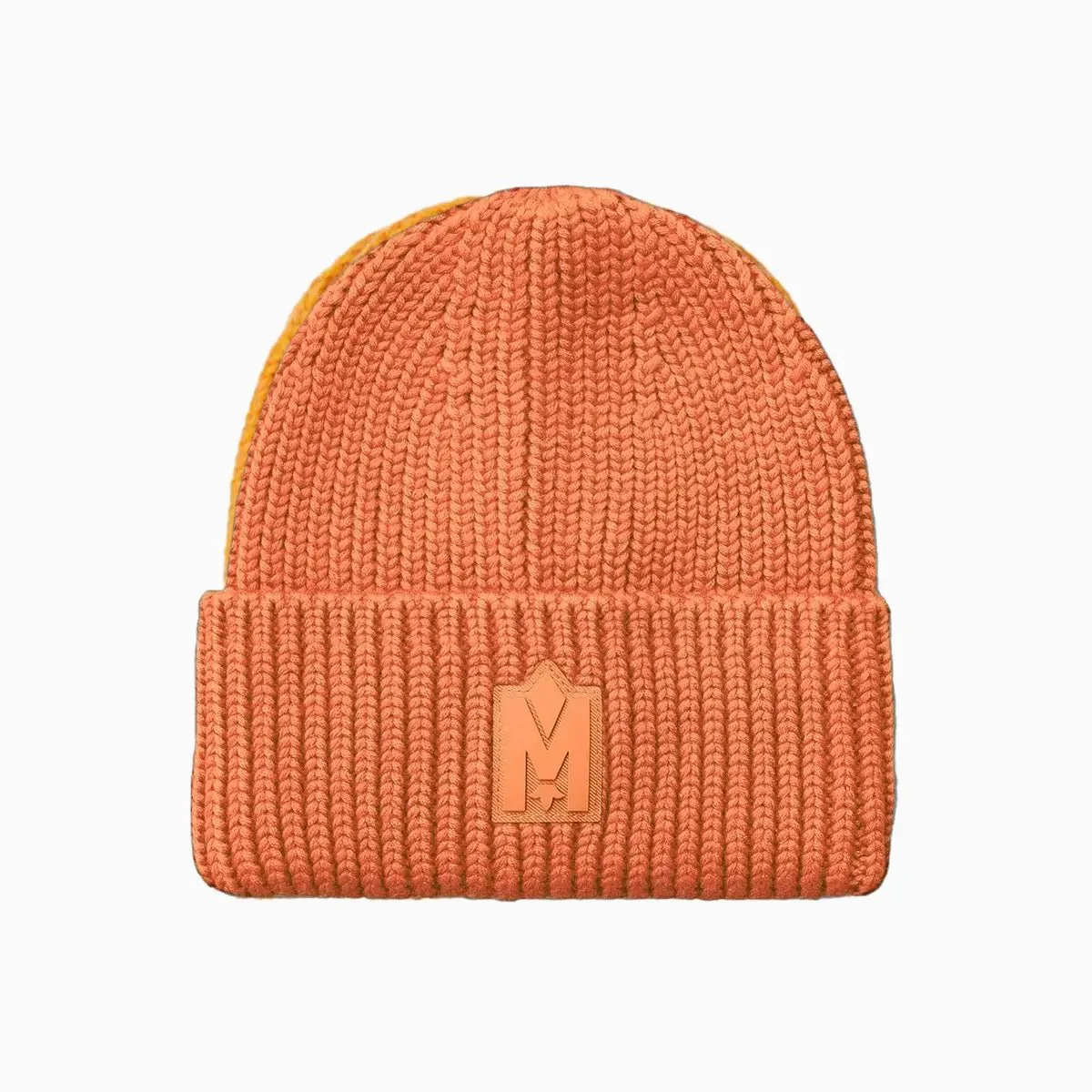 JUDE-MZ Hand Knit Toque With Ribbed Cuff Beanie Hat - Image 2