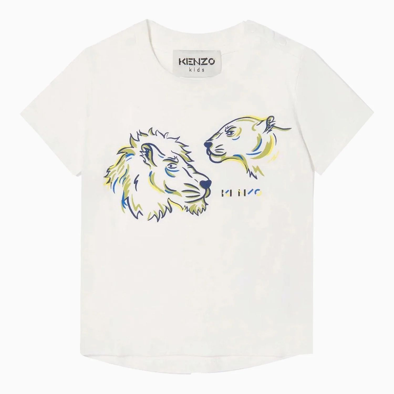 Kid's Animal Print Logo T Shirt Toddlers