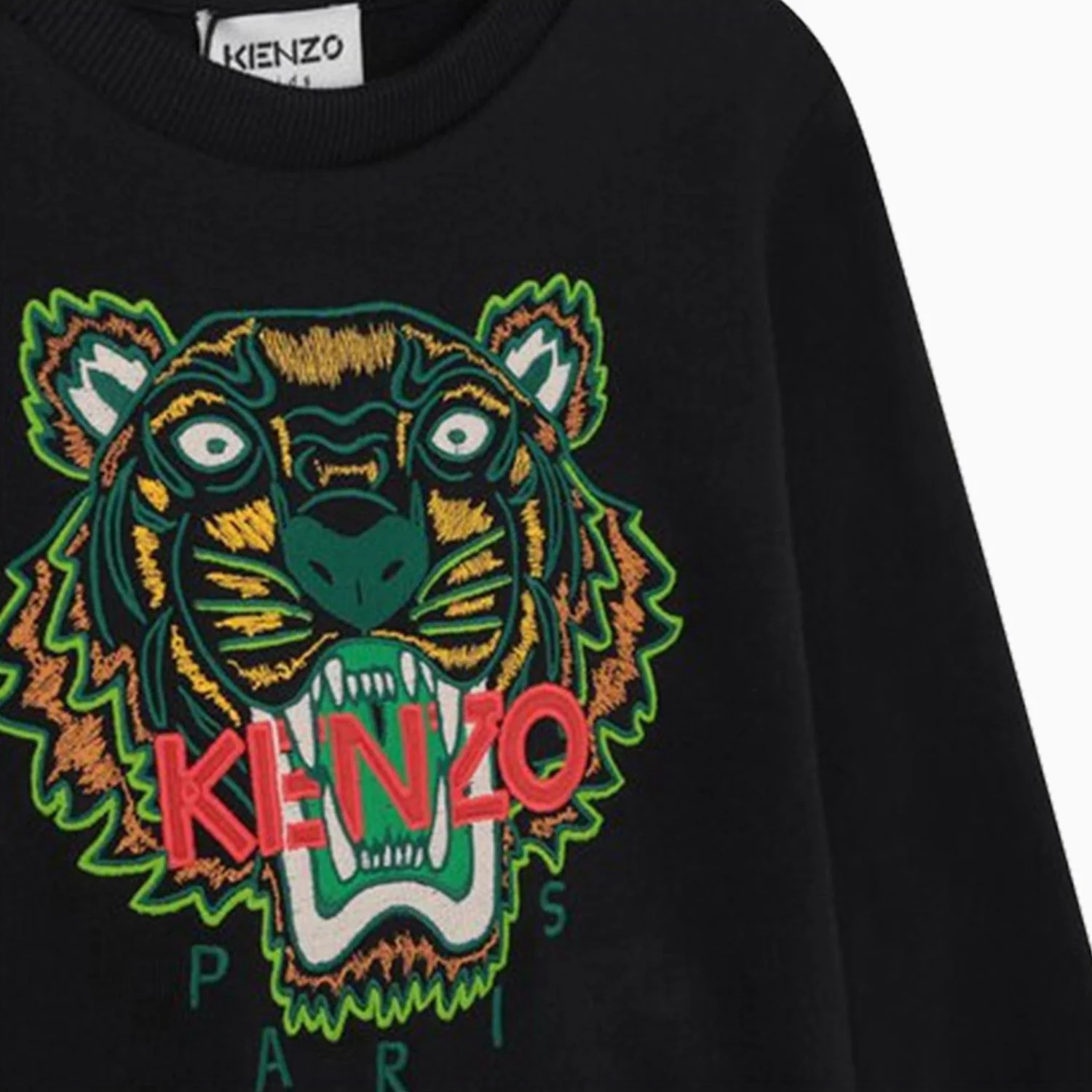Kid's Tiger Long Sleeve Sweatshirt - Image 3