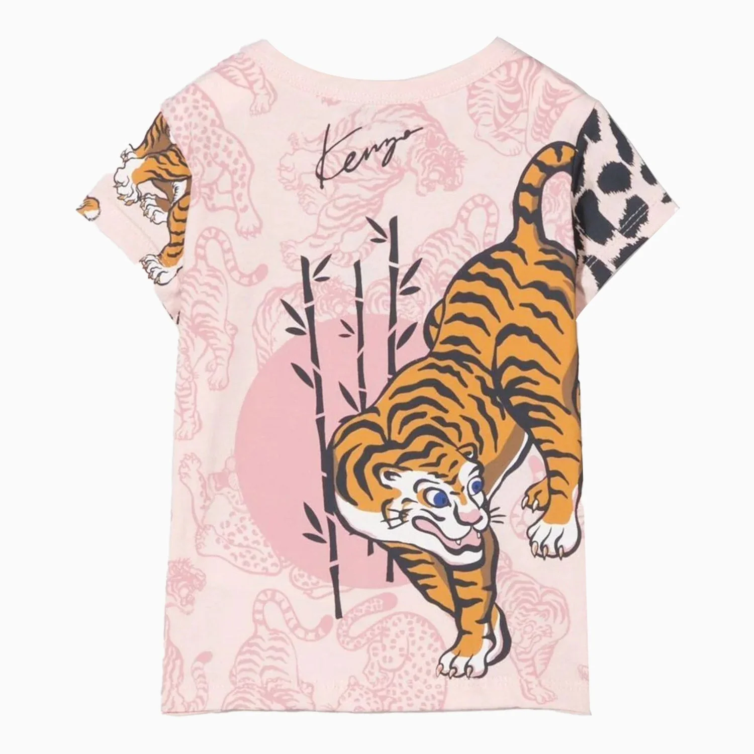 Kid's Tiger Motif T Shirt Toddlers - Image 2