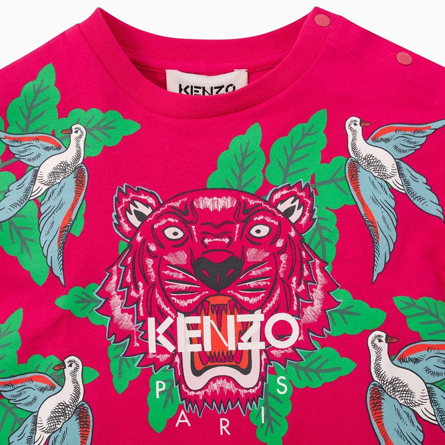 Kid's Tiger Short Sleeves T Shirt - Image 3