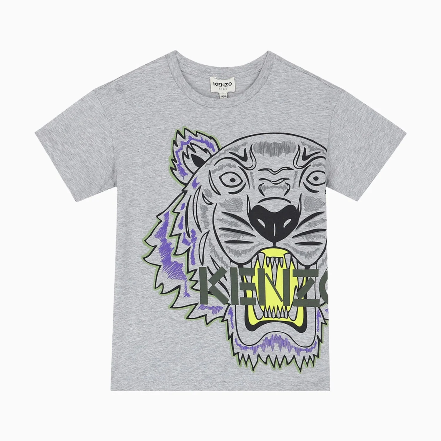 Kid's Tiger Short Sleeves T Shirt