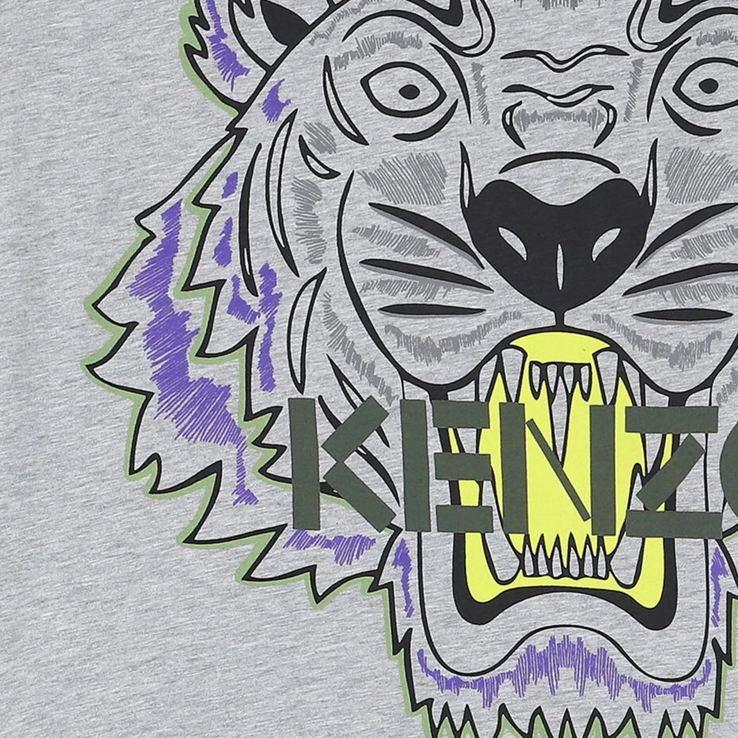 Kid's Tiger Short Sleeves T Shirt - Image 3
