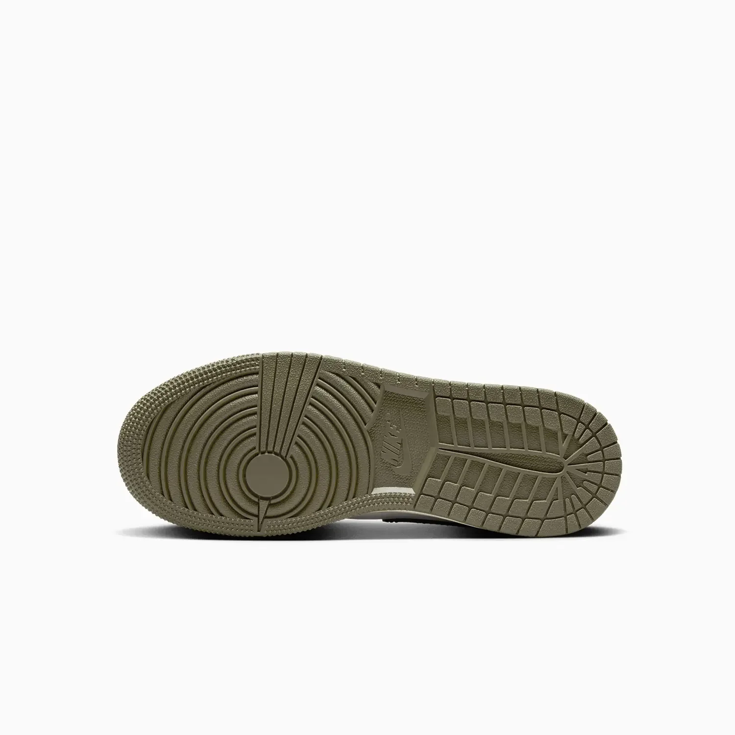 Kid's Air Jordan 1 Low "Black Toe Medium Olive" Grade School - Image 3