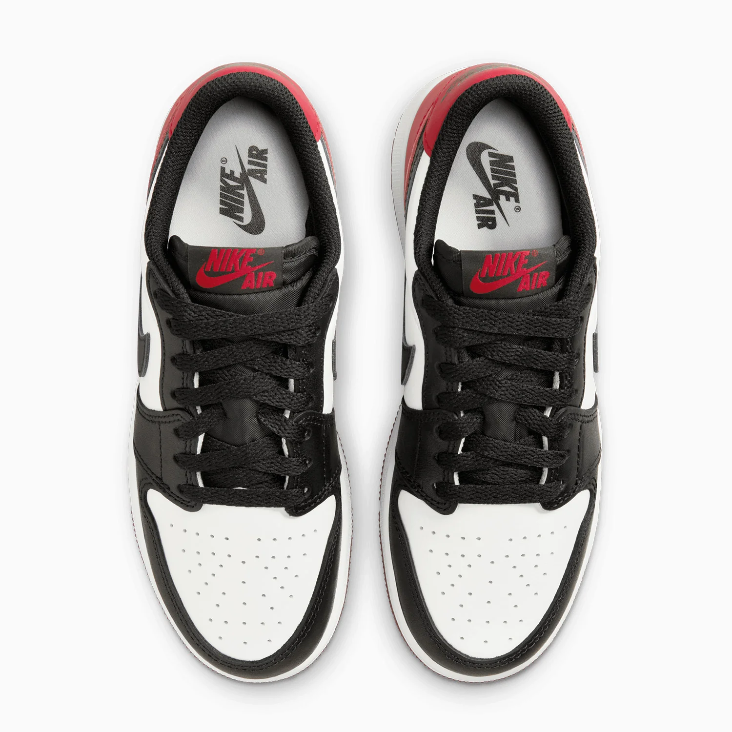 Kid's Air Jordan 1 Low OG "Black Toe" Grade School - Image 5