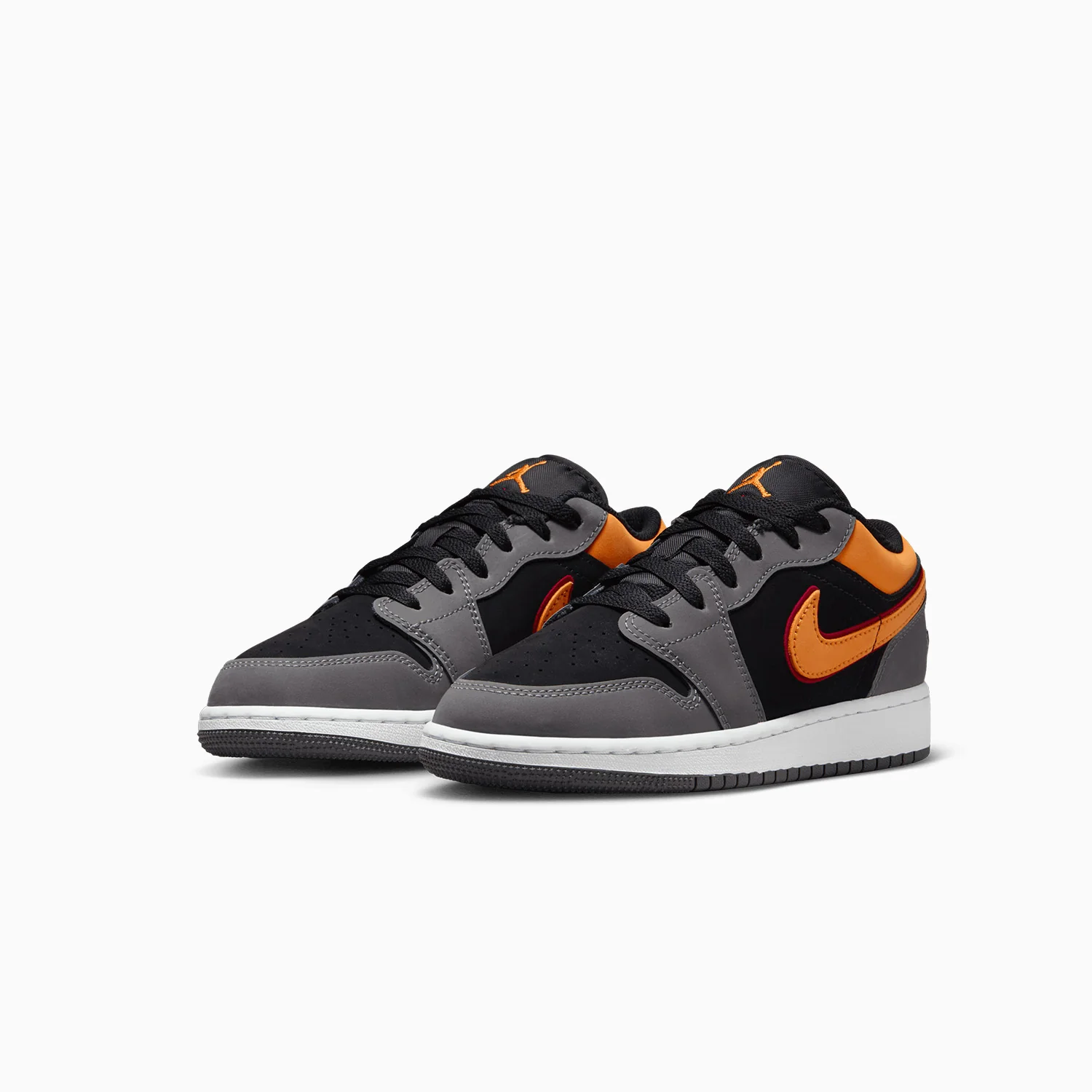 Kid's Air Jordan 1 Low SE "Vivid Orange" Grade School - Image 2