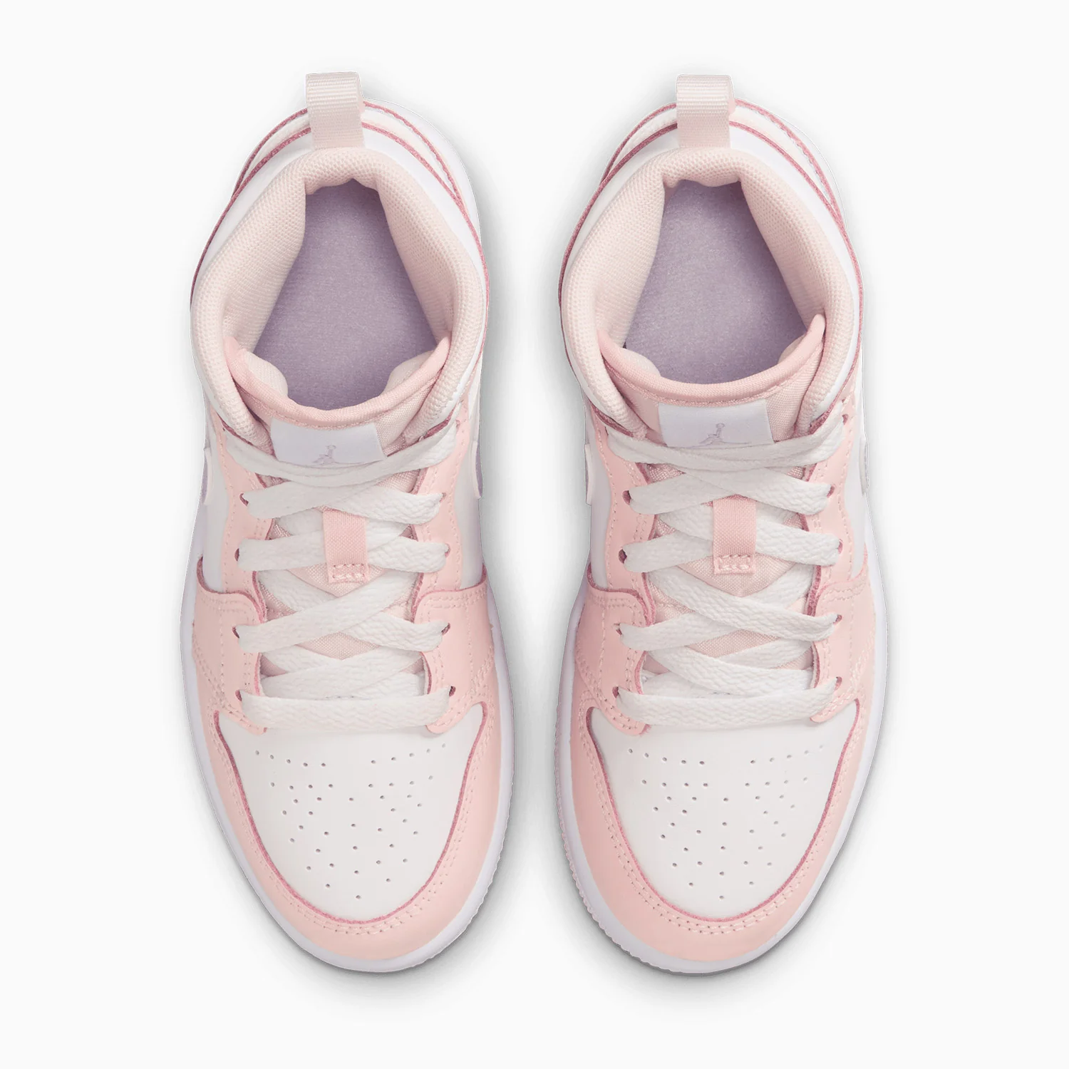 Kid's Air Jordan 1 Mid "Fierce Pink" Pre School - Image 6