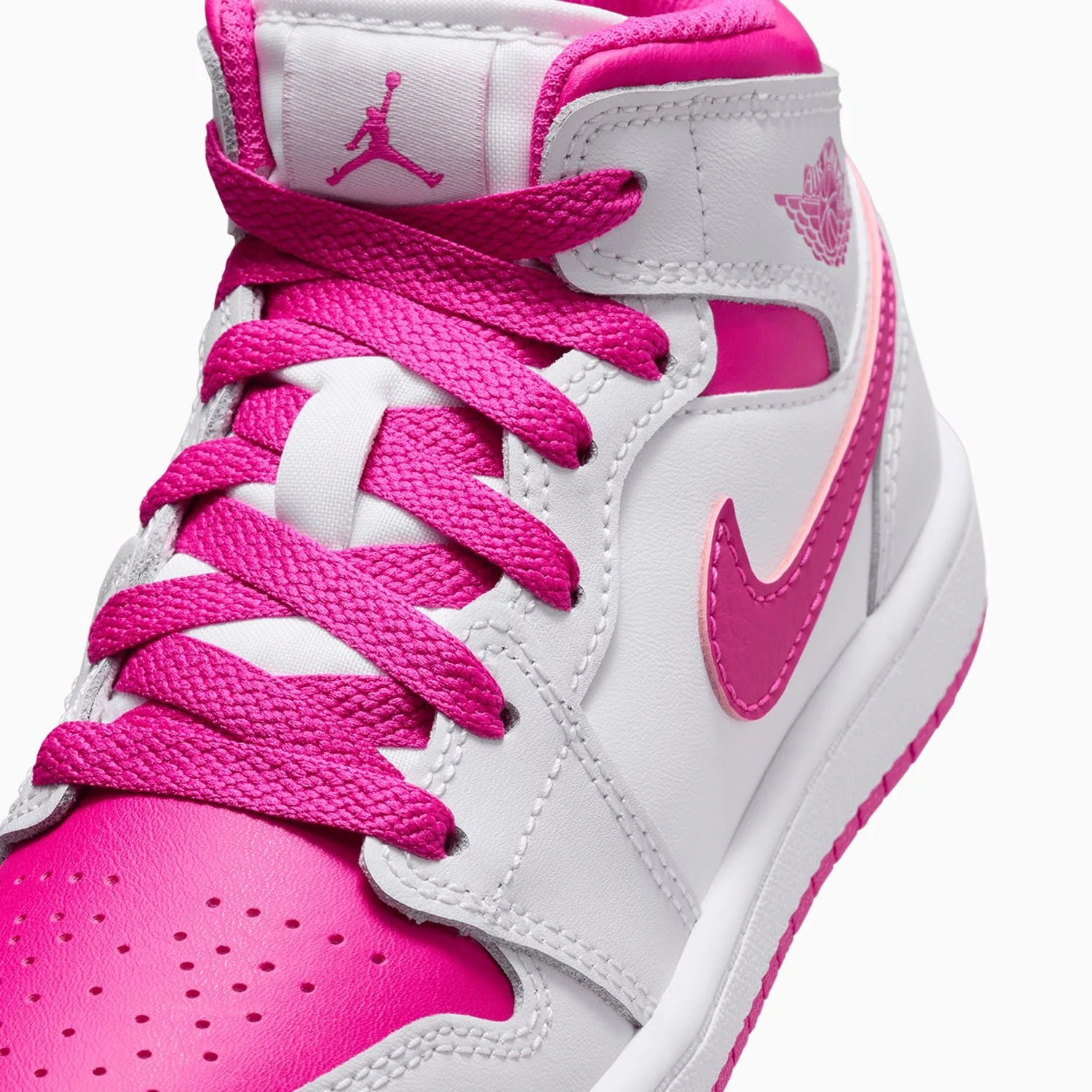 Kid's Air Jordan 1 Mid Pre School - Image 7