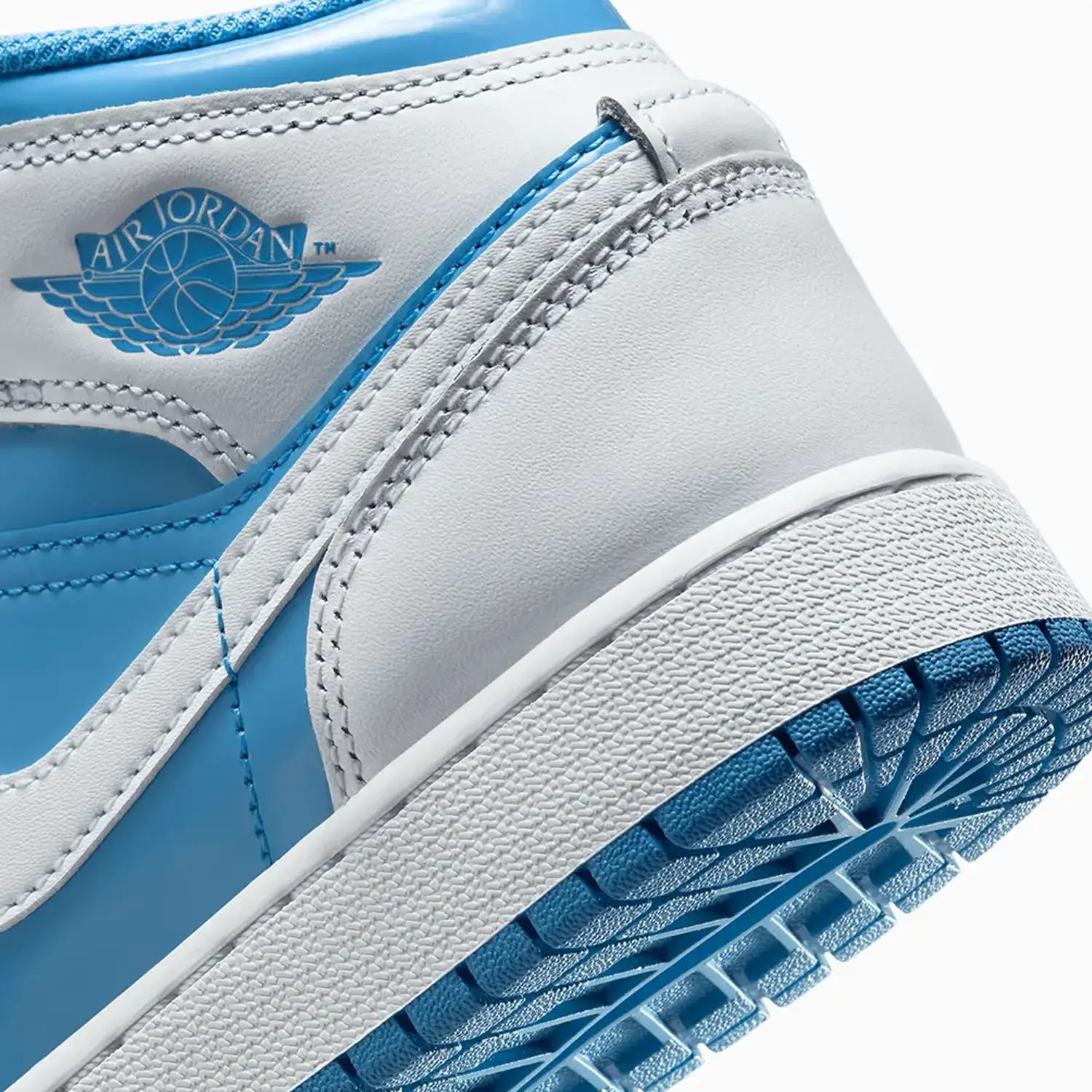 Kid's Air Jordan 1 Mid SE "Legend Blue" Grade School - Image 8