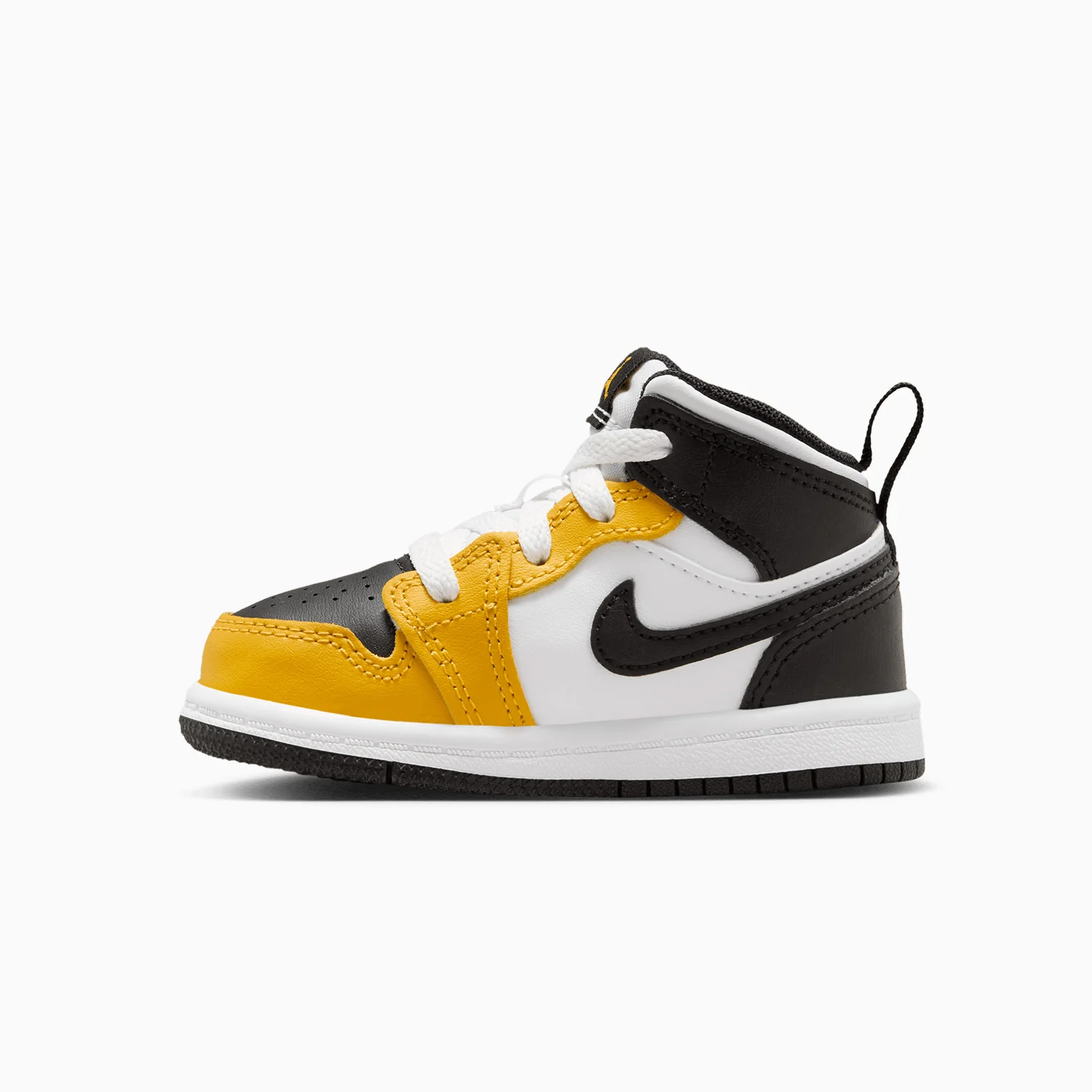 Kid's Air Jordan 1 Mid "Yellow Ochre" Toddlers - Image 4