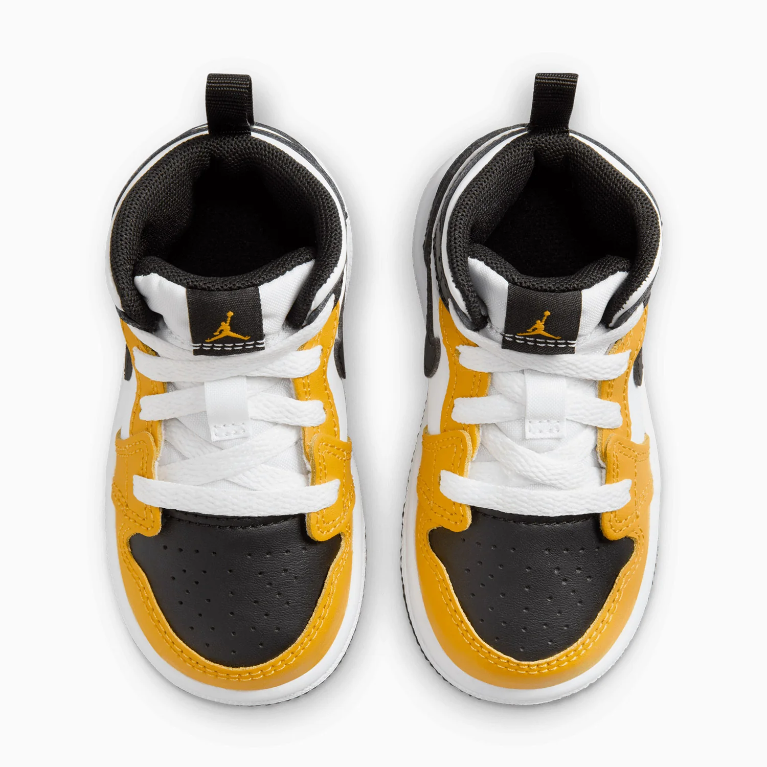 Kid's Air Jordan 1 Mid "Yellow Ochre" Toddlers - Image 5