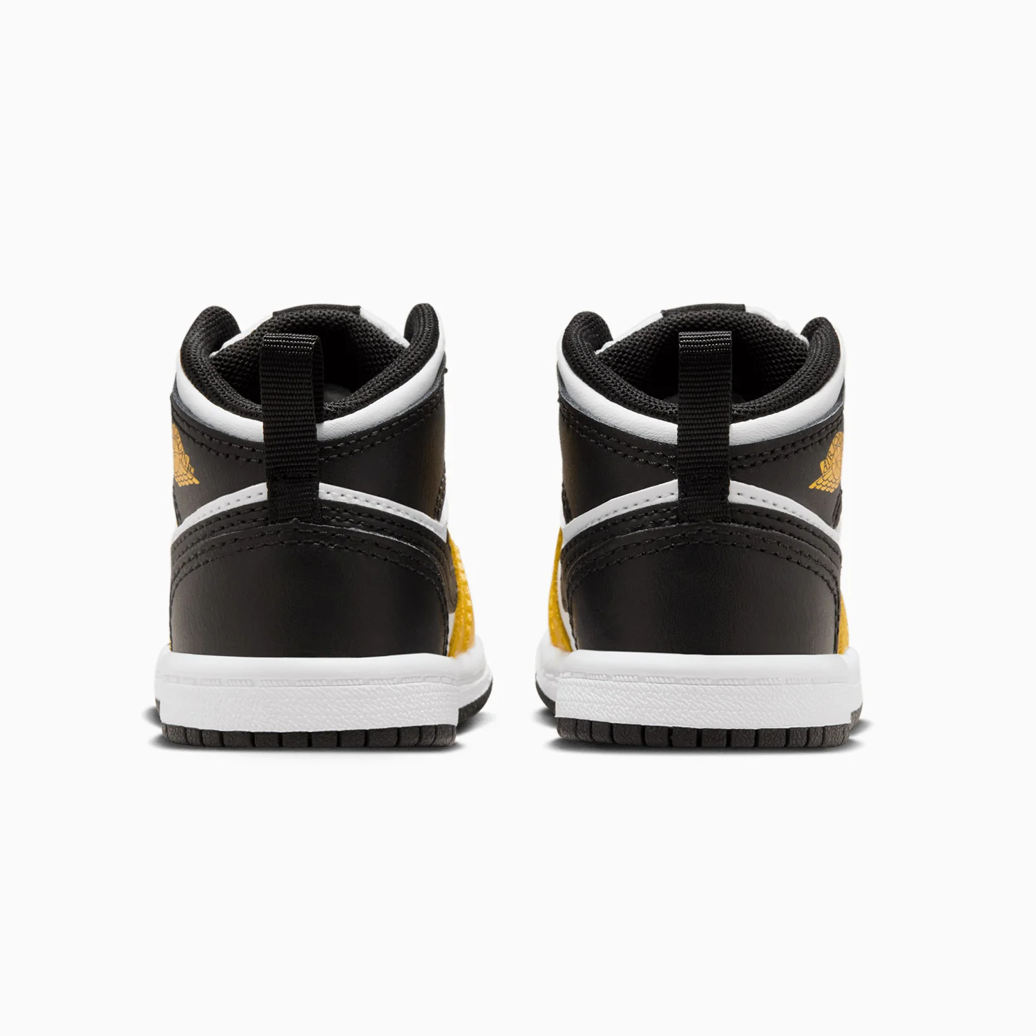 Kid's Air Jordan 1 Mid "Yellow Ochre" Toddlers - Image 6