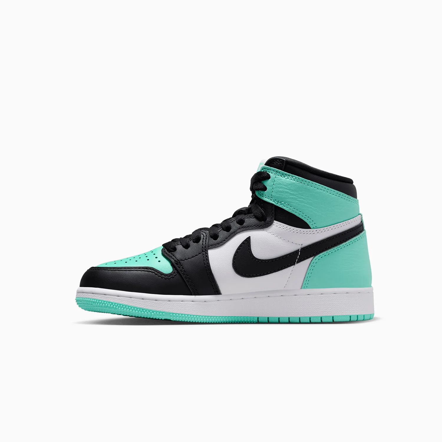 Kid's Air Jordan 1 OG "Green Glow" Grade School - Image 4