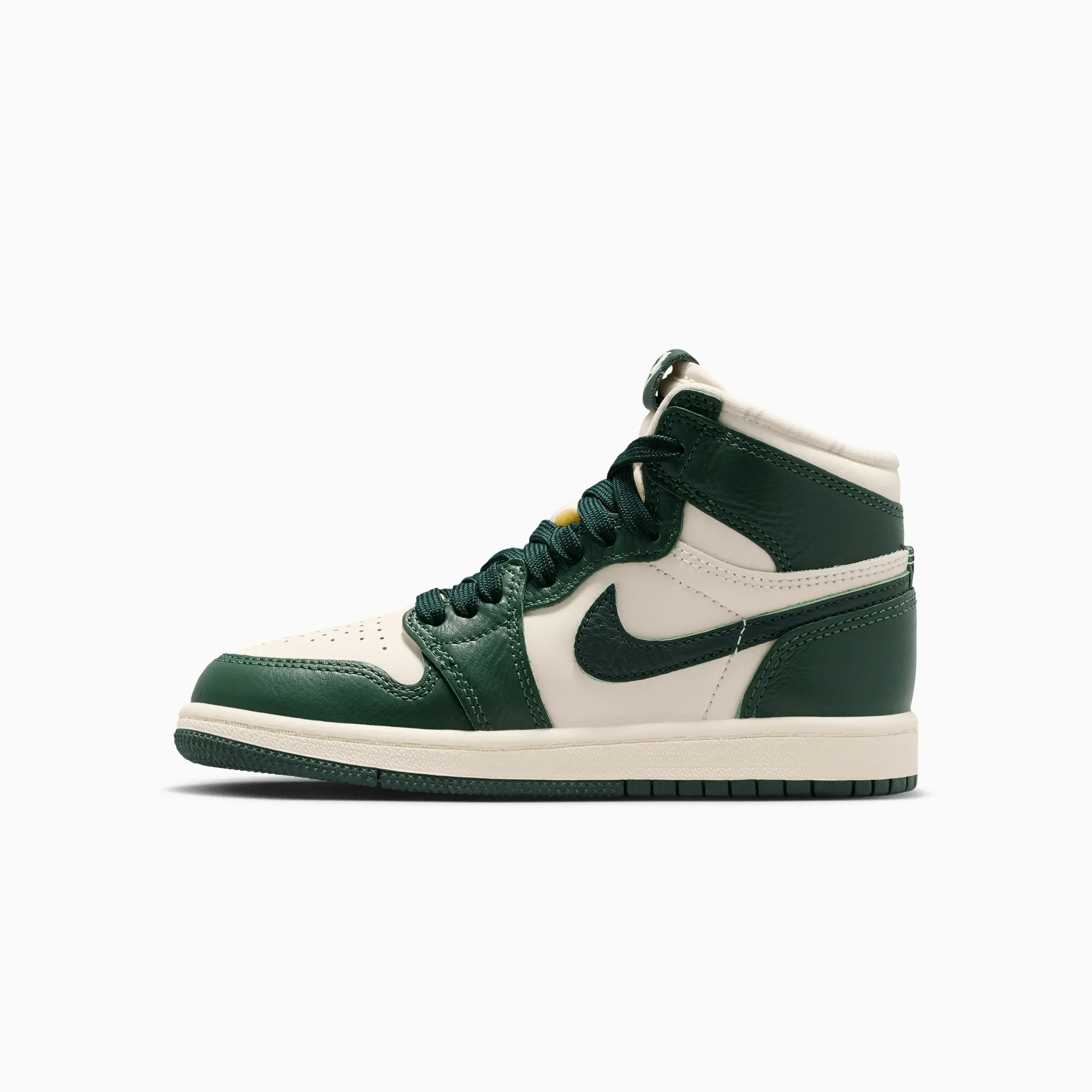Kid's Air Jordan 1 Retro High OG "Fir Pro Green" Pre School - Image 3