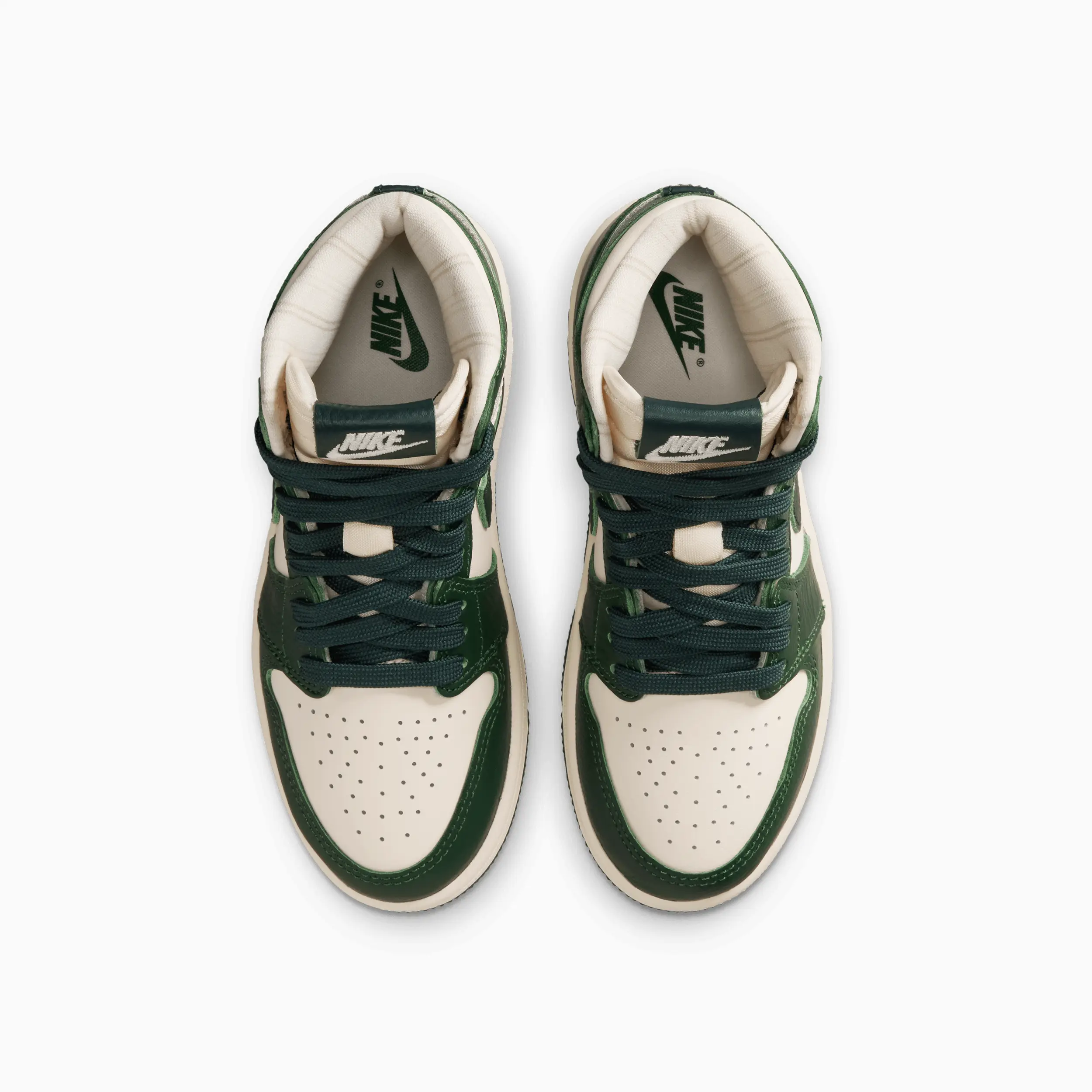 Kid's Air Jordan 1 Retro High OG "Fir Pro Green" Pre School - Image 5