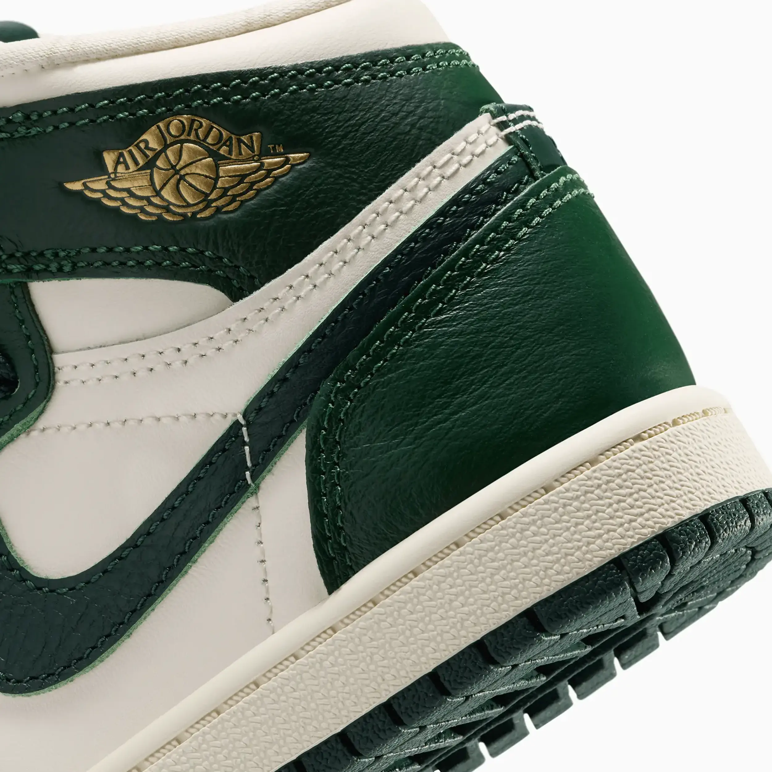 Kid's Air Jordan 1 Retro High OG "Fir Pro Green" Pre School - Image 8