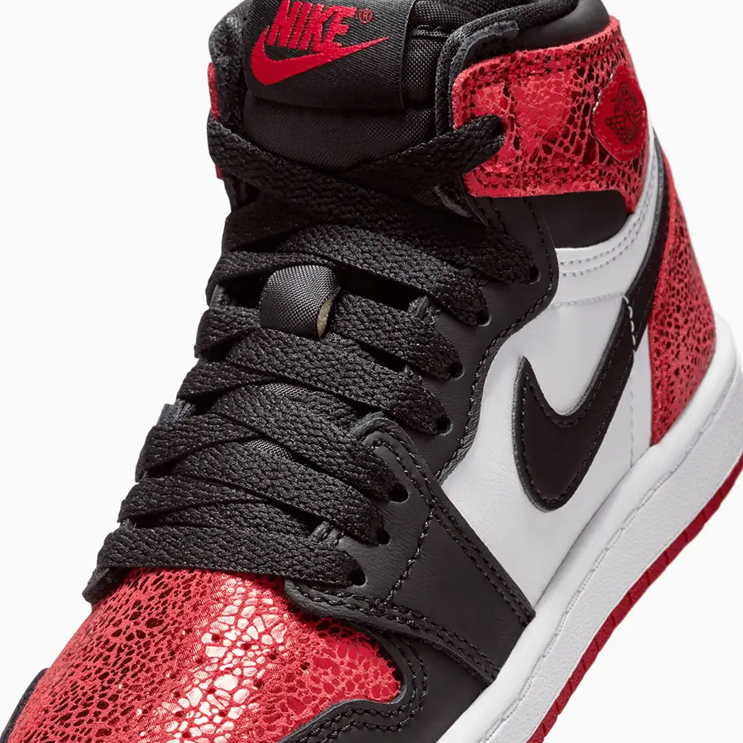 Kid's Air Jordan 1 Retro High OG "Ruby" Pre School - Image 7