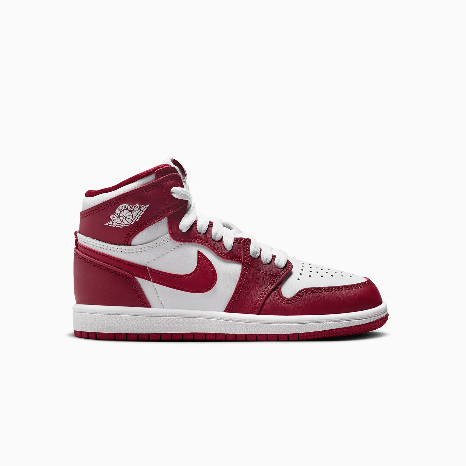 Kid's Air Jordan 1 Retro OG "White Team Red" Pre School