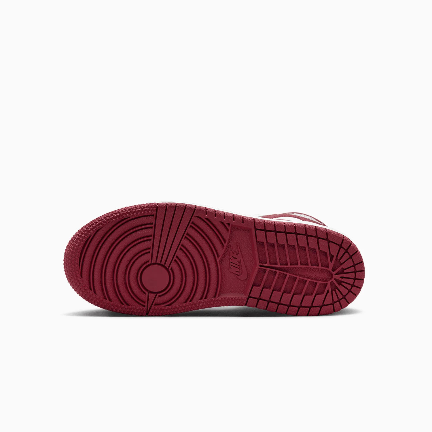 Kid's Air Jordan 1 Retro OG "White Team Red" Pre School - Image 3