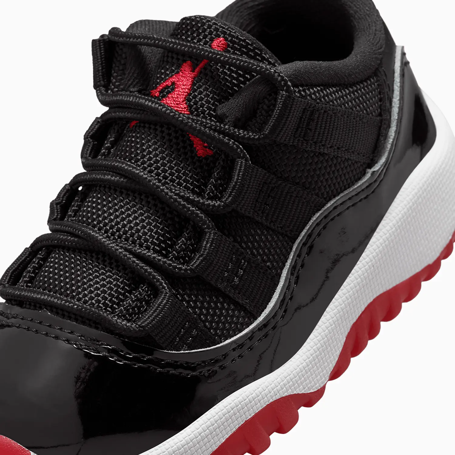 Kid's Air Jordan 11 Retro Low "Bred" Toddlers - Image 7