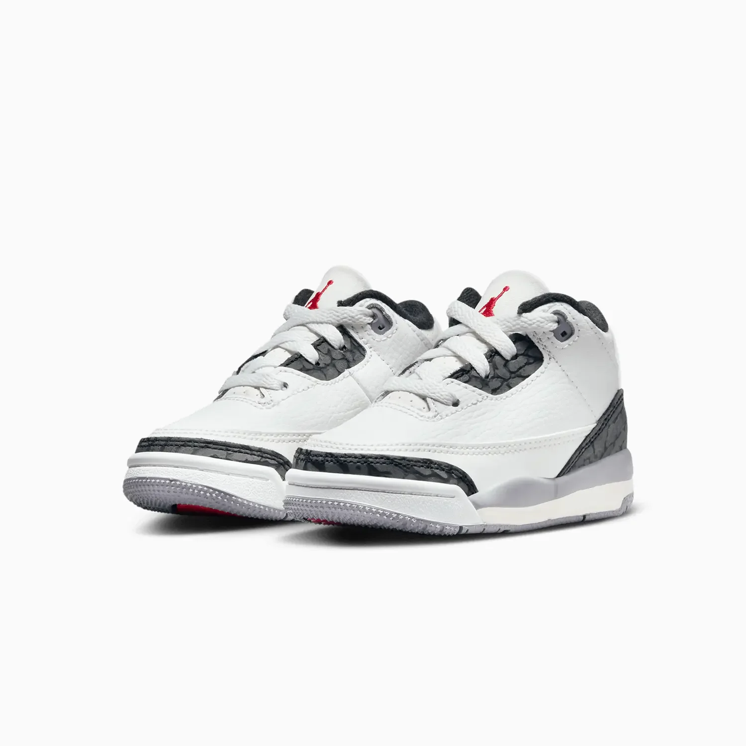 Kid's Air Jordan 3 Retro "Cement Grey" Toddlers - Image 2