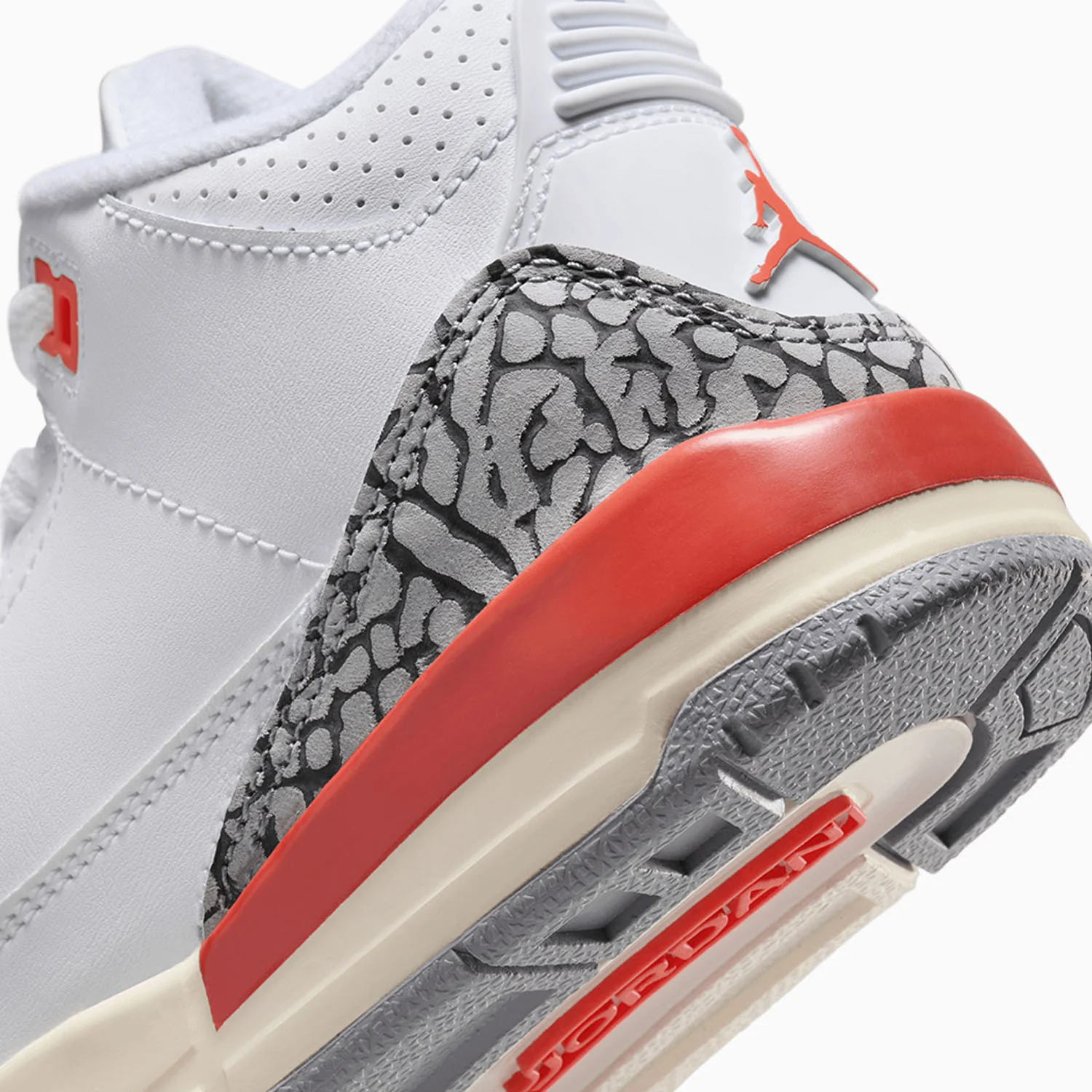 Kid's Air Jordan 3 Retro "Georgia Peach" Pre School - Image 8