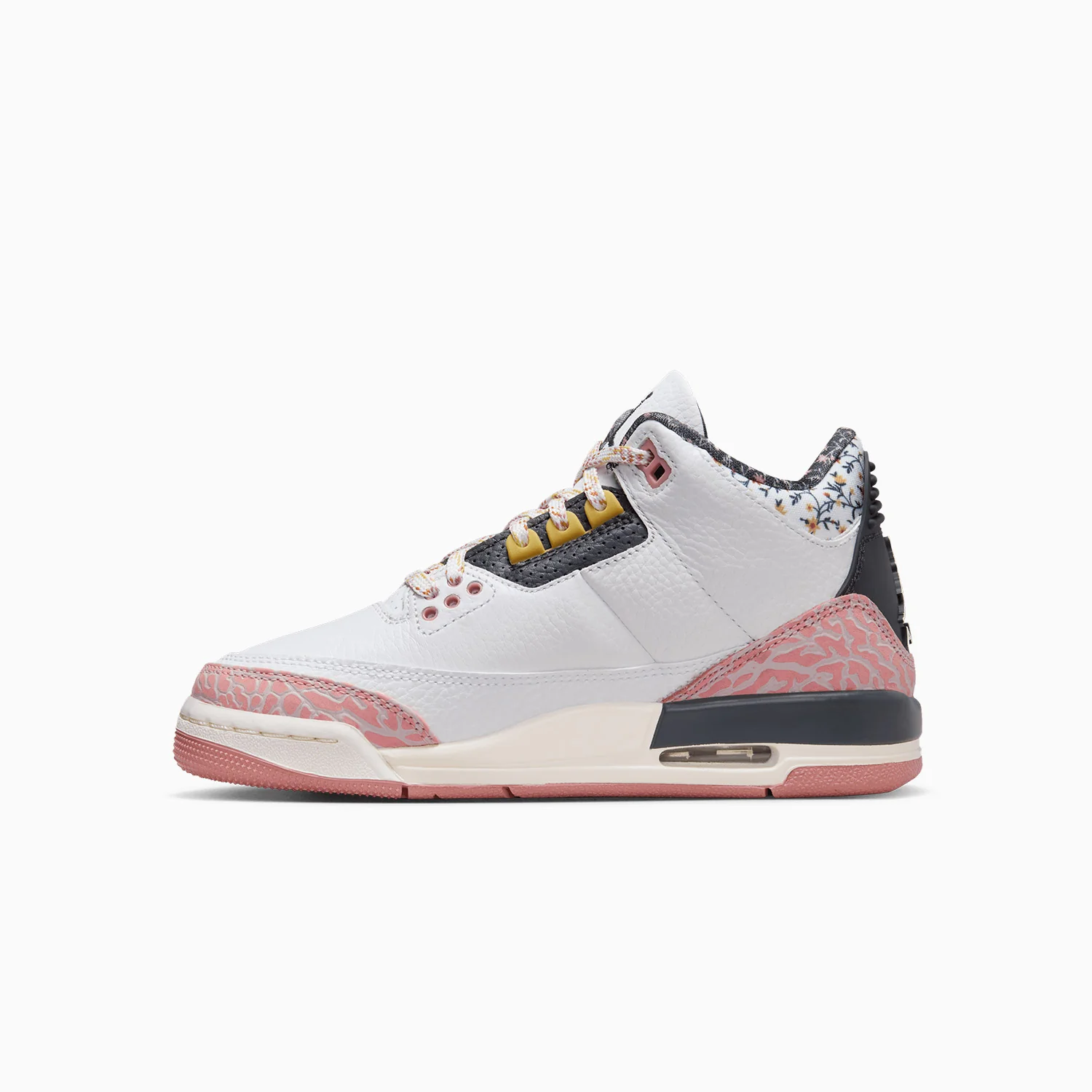Kid's Air Jordan 3 Retro "Vintage Floral" Grade School - Image 3