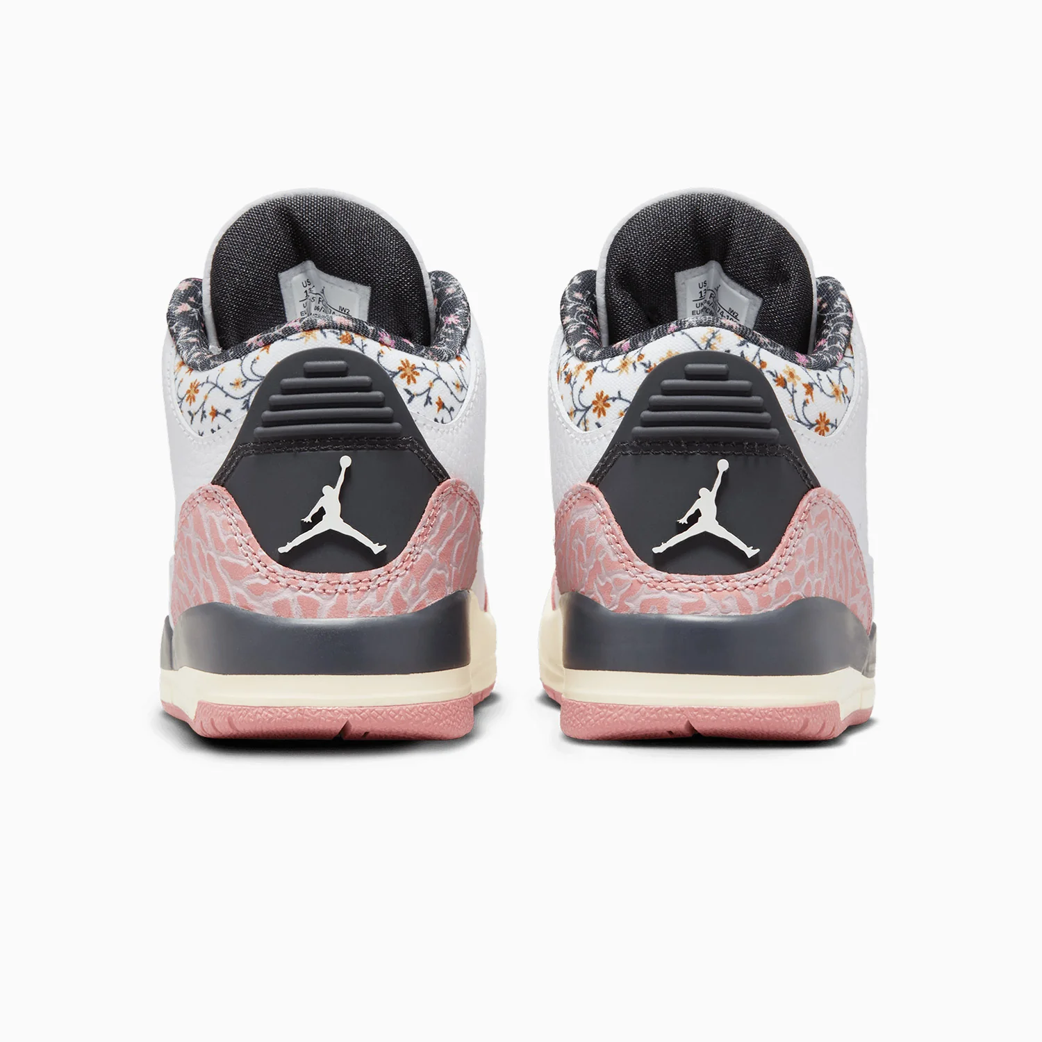 Kid's Air Jordan 3 Retro "Vintage Floral" Pre School - Image 6