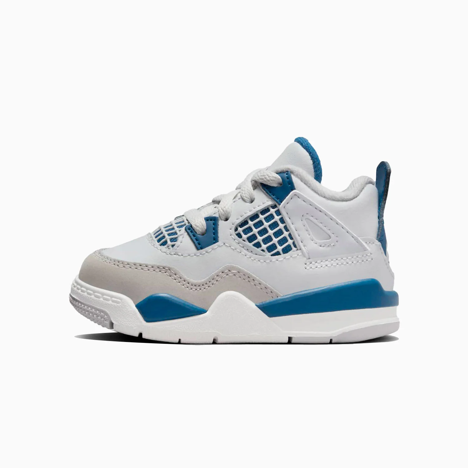 Kid's Air Jordan 4 Retro "Military Blue" Toddlers - Image 4
