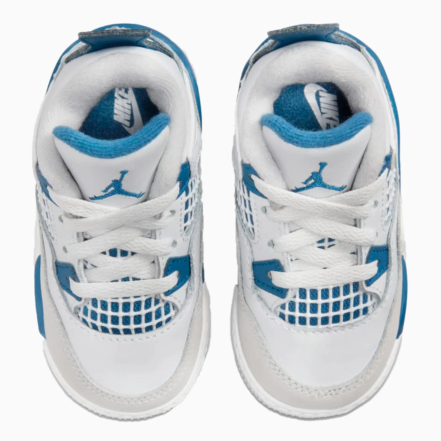 Kid's Air Jordan 4 Retro "Military Blue" Toddlers - Image 5