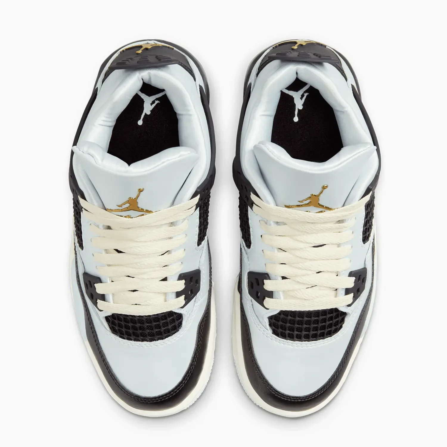 Kid's Air Jordan 4 Retro "Platinum Gold" Grade School - Image 6