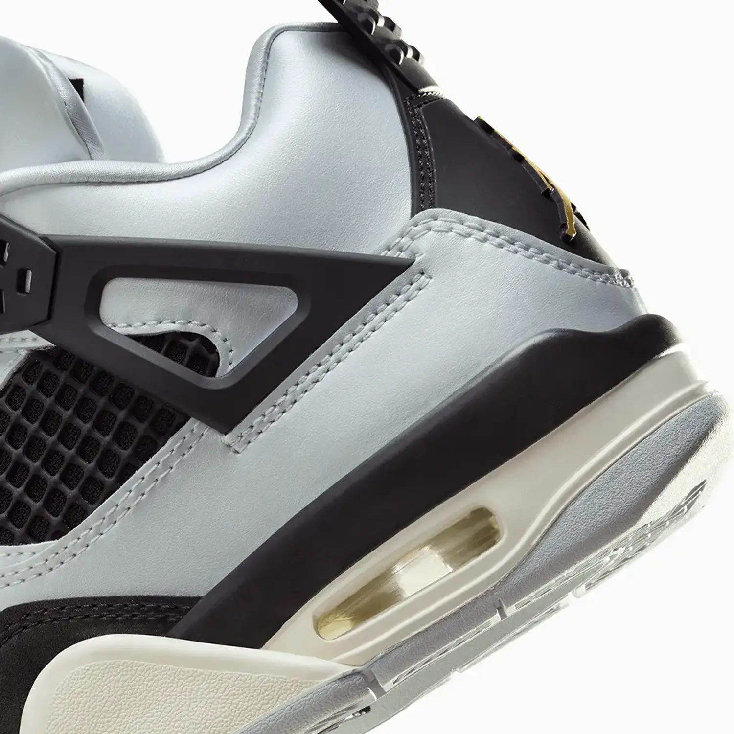 Kid's Air Jordan 4 Retro "Platinum Gold" Grade School - Image 8
