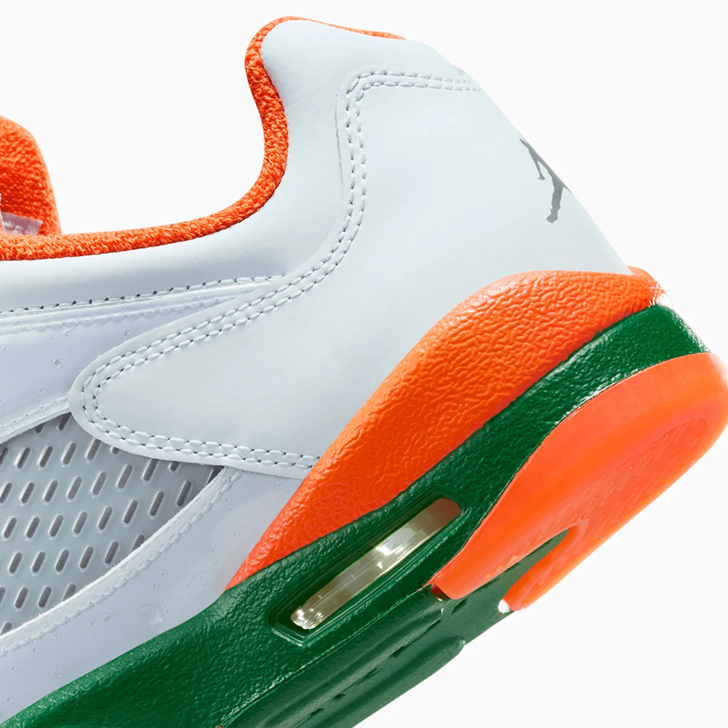 Kid's Air Jordan 5 Retro "Miami Hurricanes" Grade School - Image 8