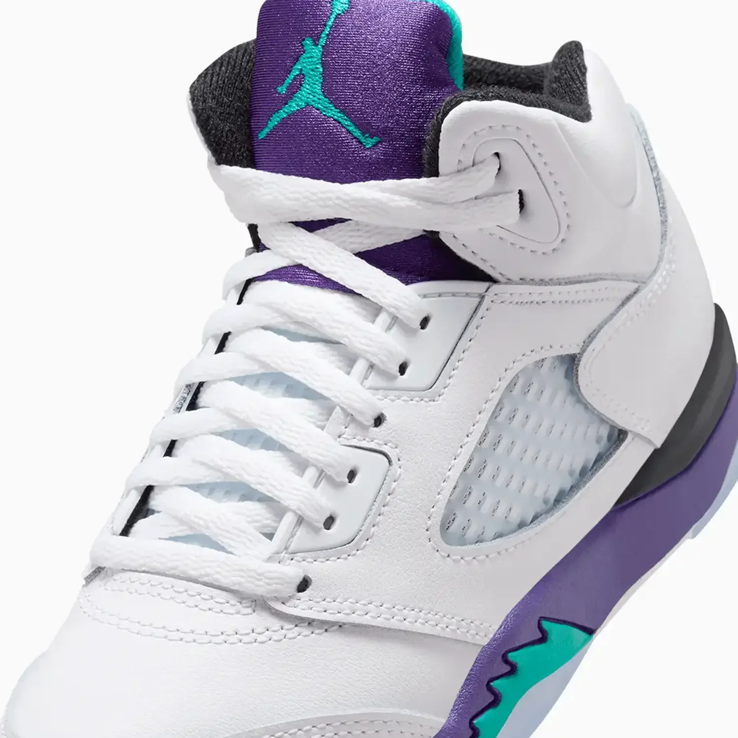 Kid's Air Jordan 5 Retro OG "Grape" Pre School - Image 5