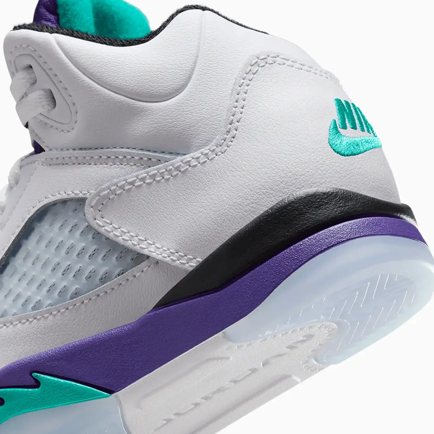 Kid's Air Jordan 5 Retro OG "Grape" Pre School - Image 8