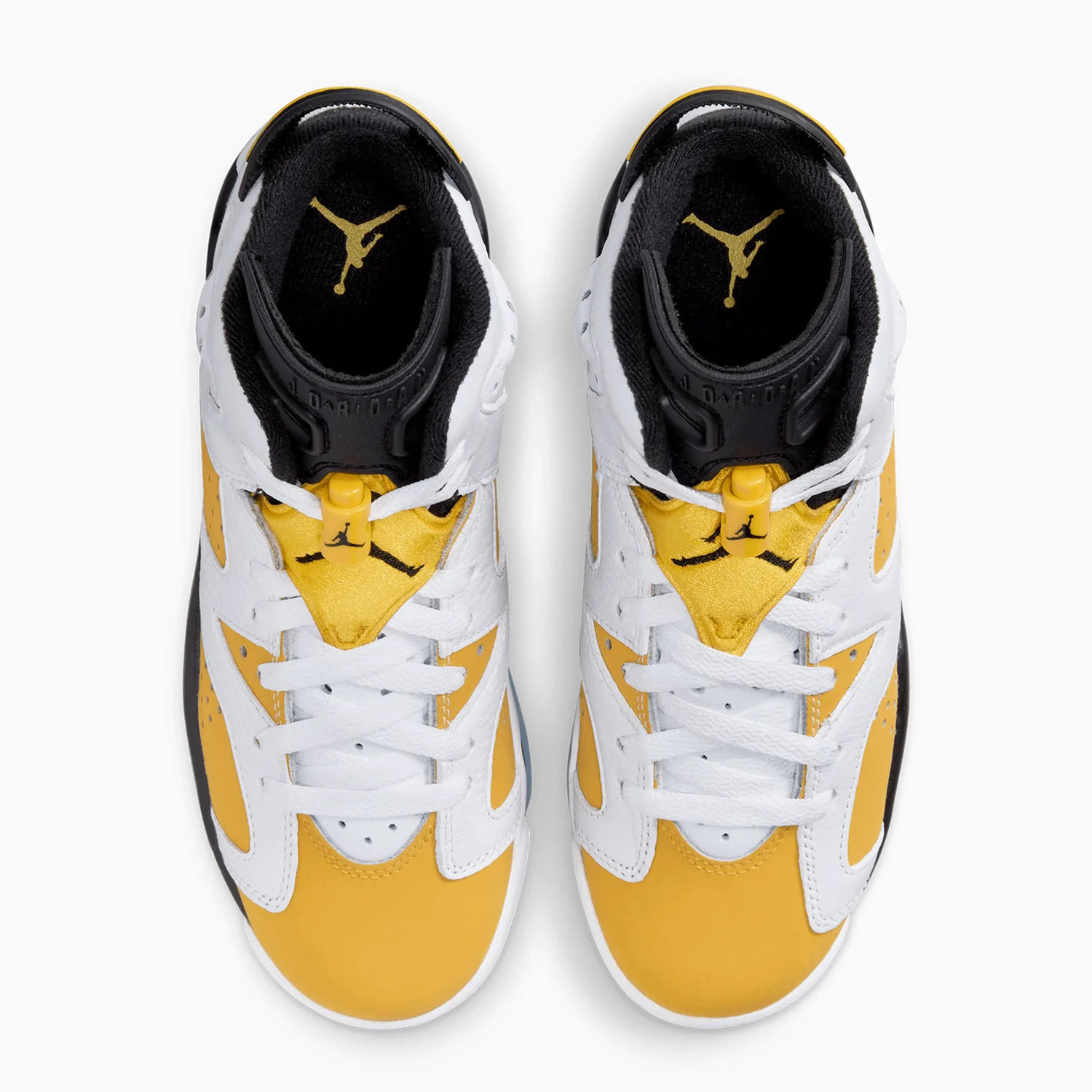 Kid's Air Jordan 6 Retro "Yellow Ochre" Grade School - Image 6