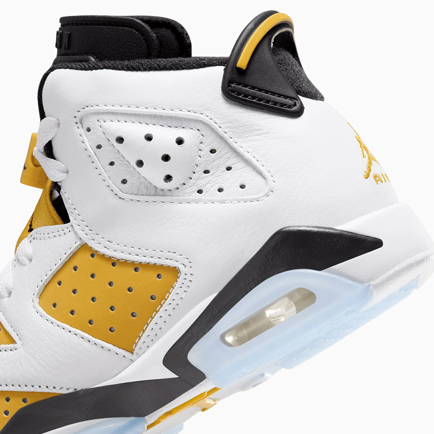 Kid's Air Jordan 6 Retro "Yellow Ochre" Grade School - Image 8