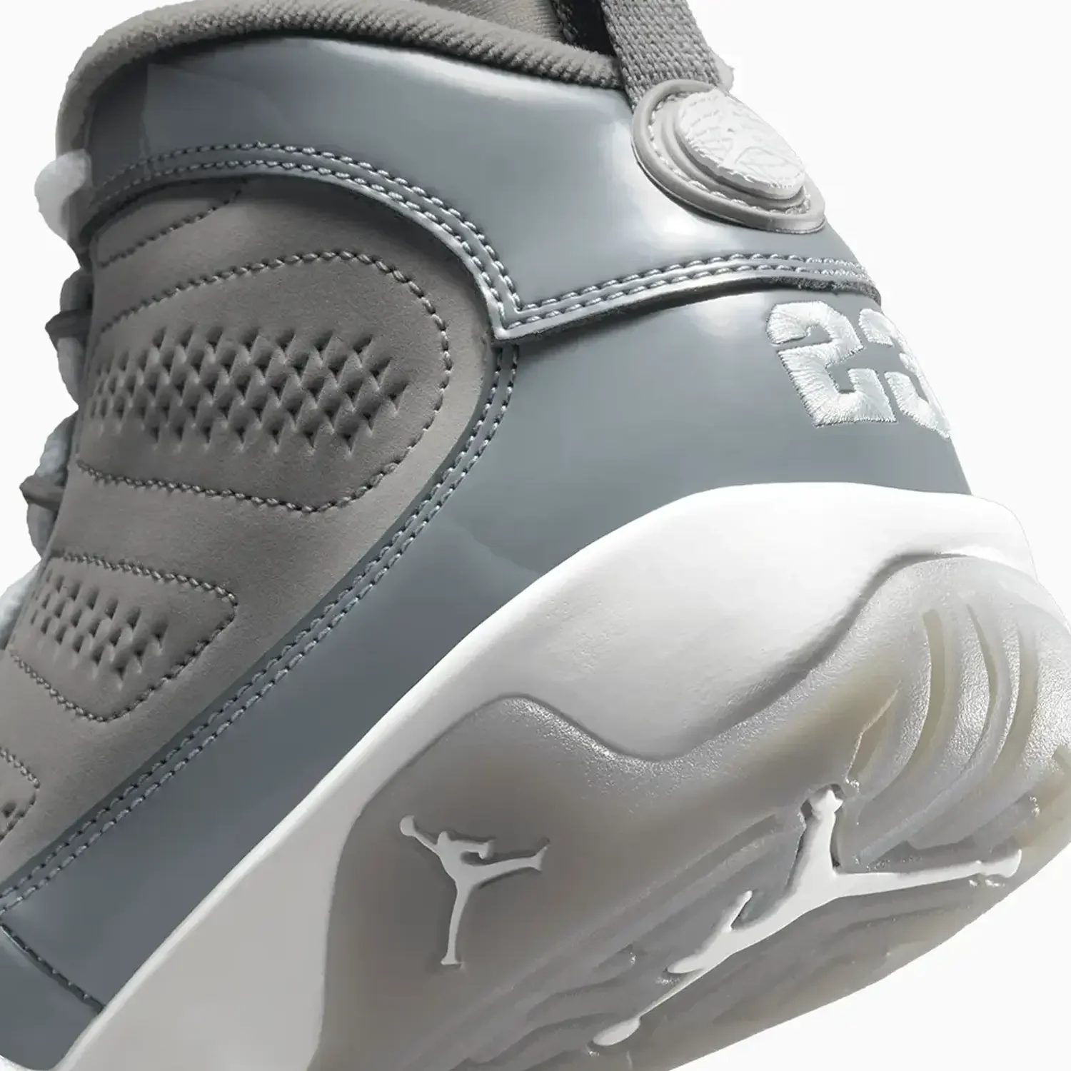 Kid's Air Jordan 9 Retro "Cool Grey" Grade School - Image 8