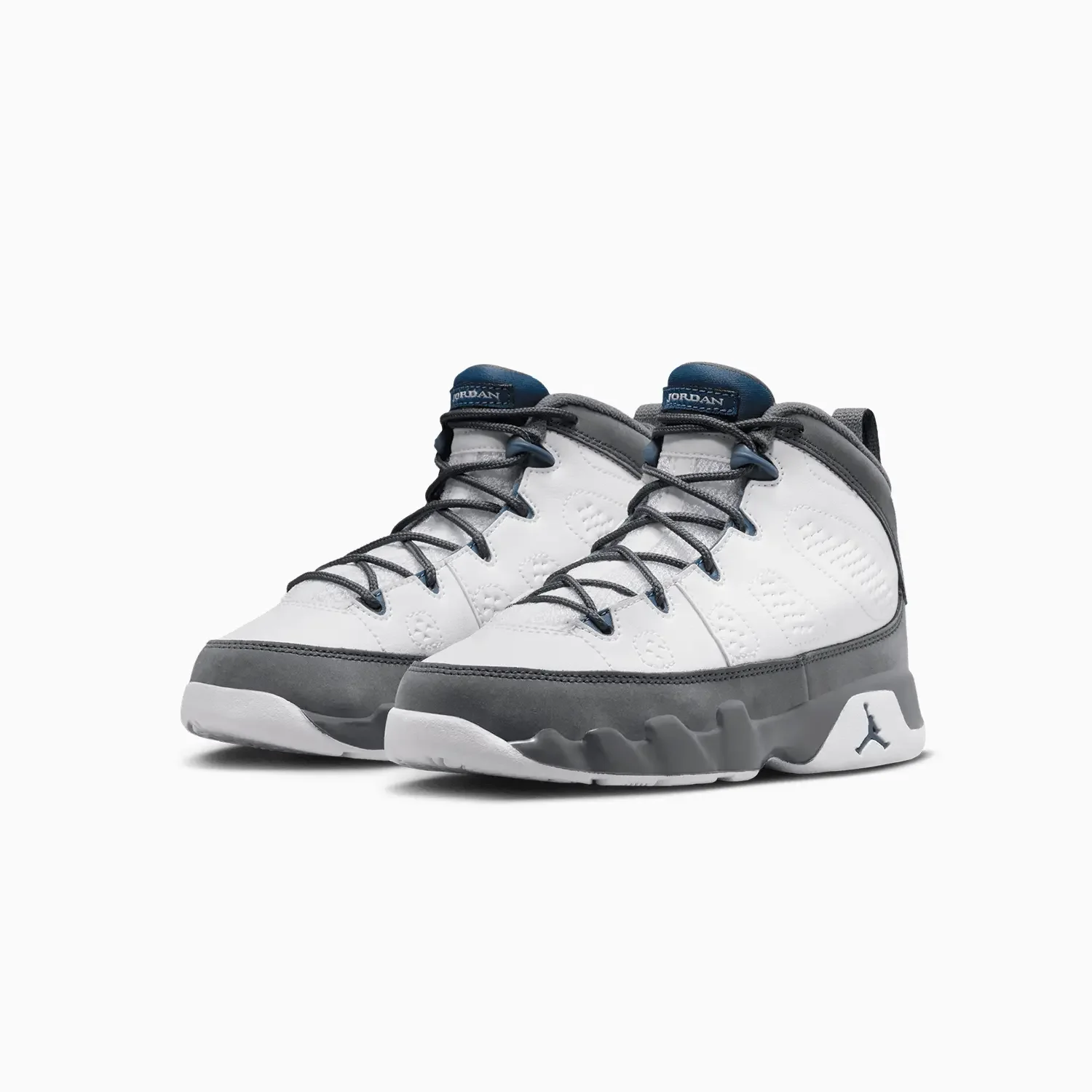 Kid's Air Jordan 9 Retro "Flint Grey" Pre School - Image 2