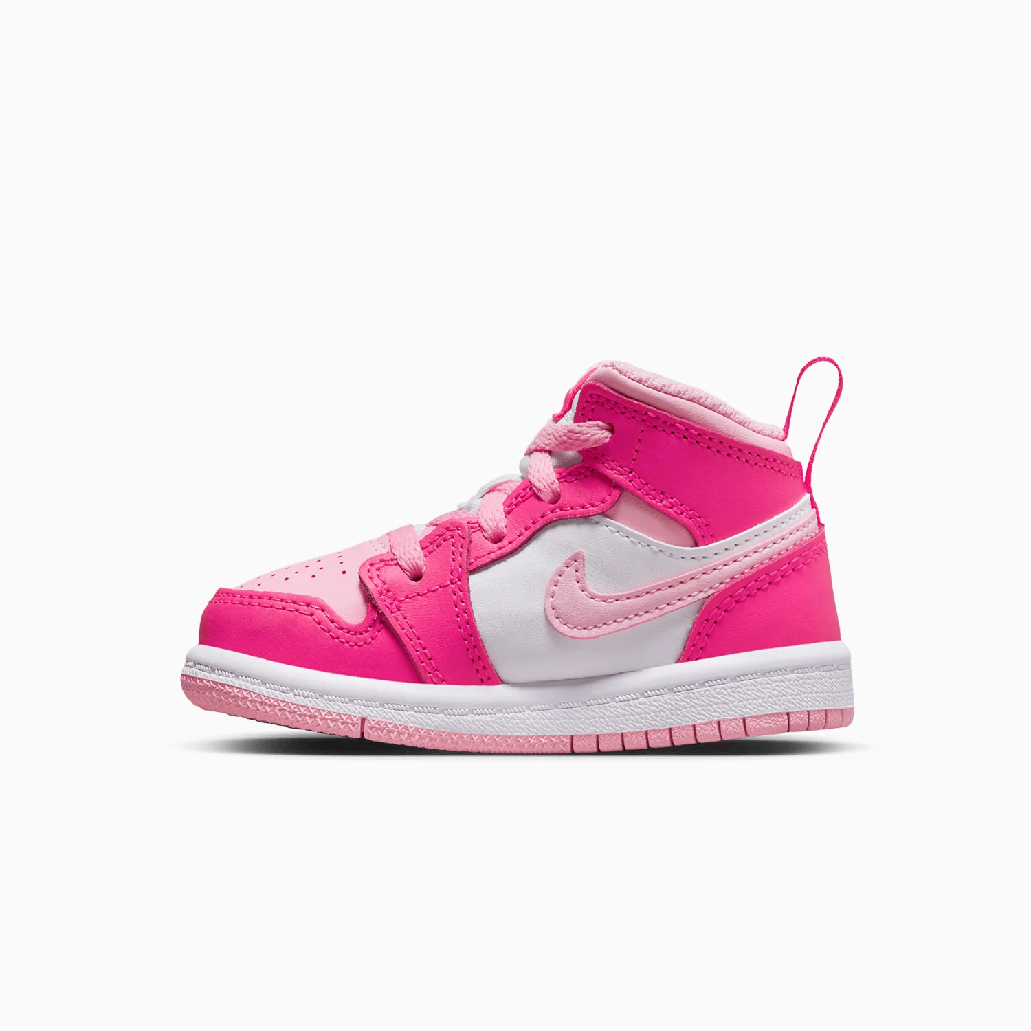 Kid's Jordan 1 Mid "Fierce Pink" Toddlers - Image 4