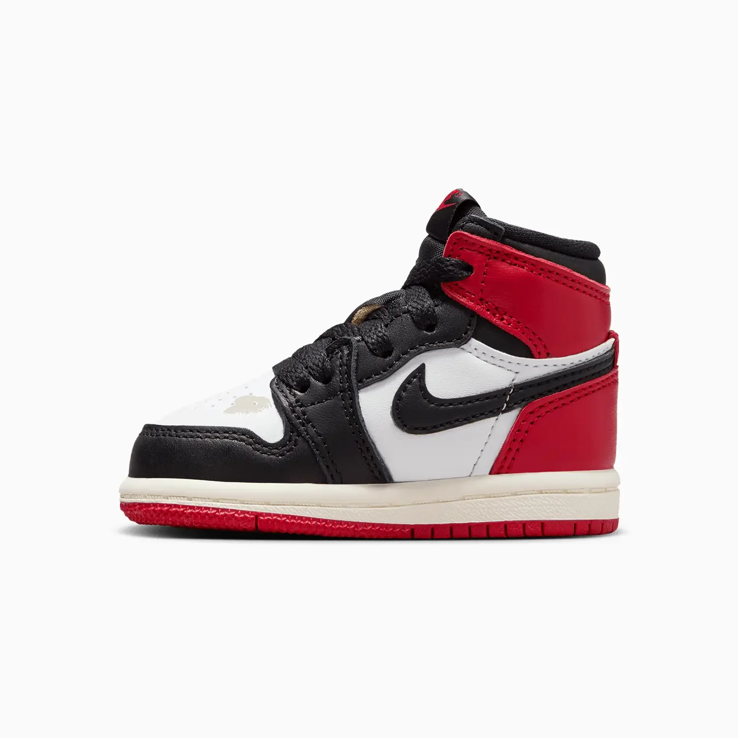 Kid's Jordan 1 Retro High OG "Black Toe Reimagined" Toddlers - Image 4