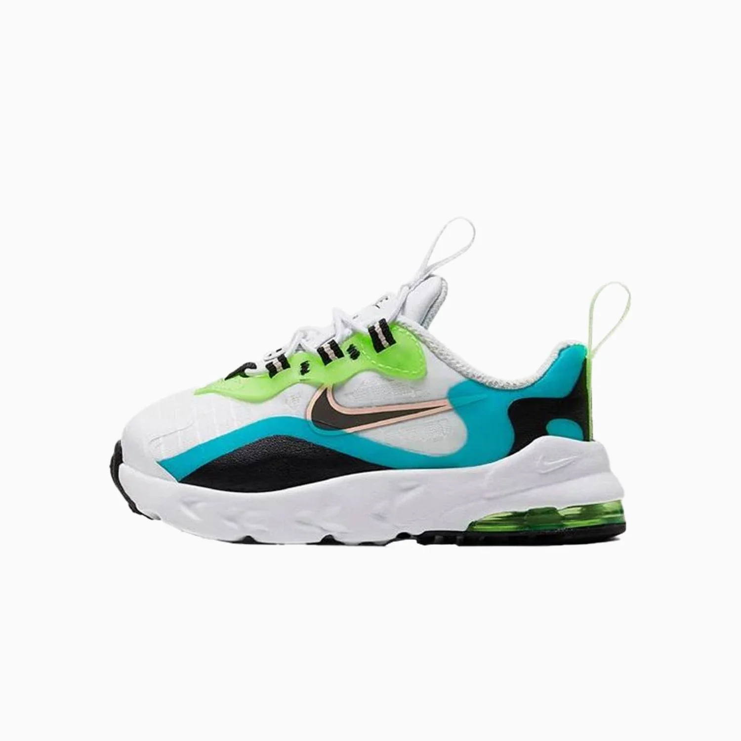 Kid's Nike Air Max 270 React SE "Oracle Aqua" Toddlers - Image 3