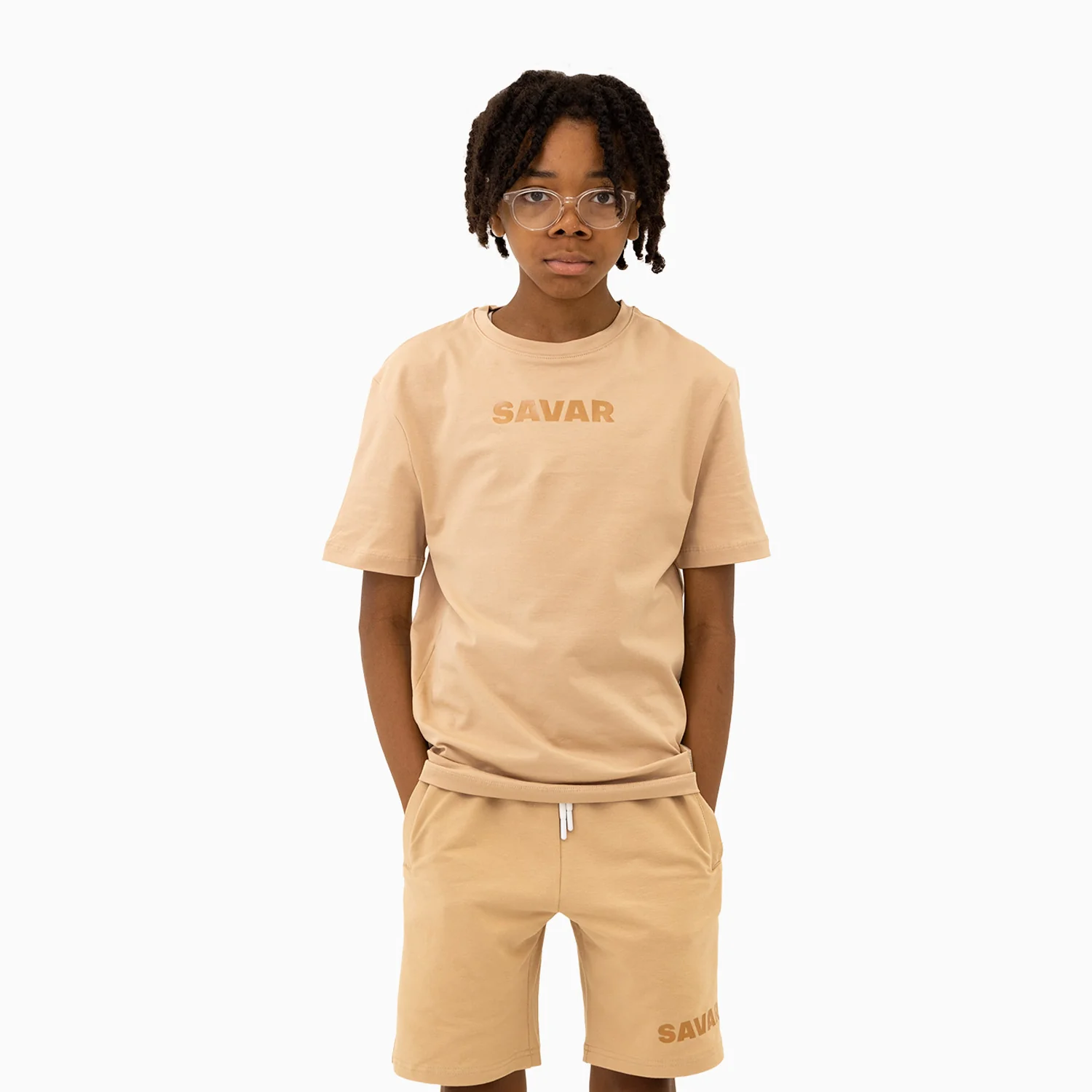 Kid's Savar T-Shirt And Shorts Outfit - Image 5