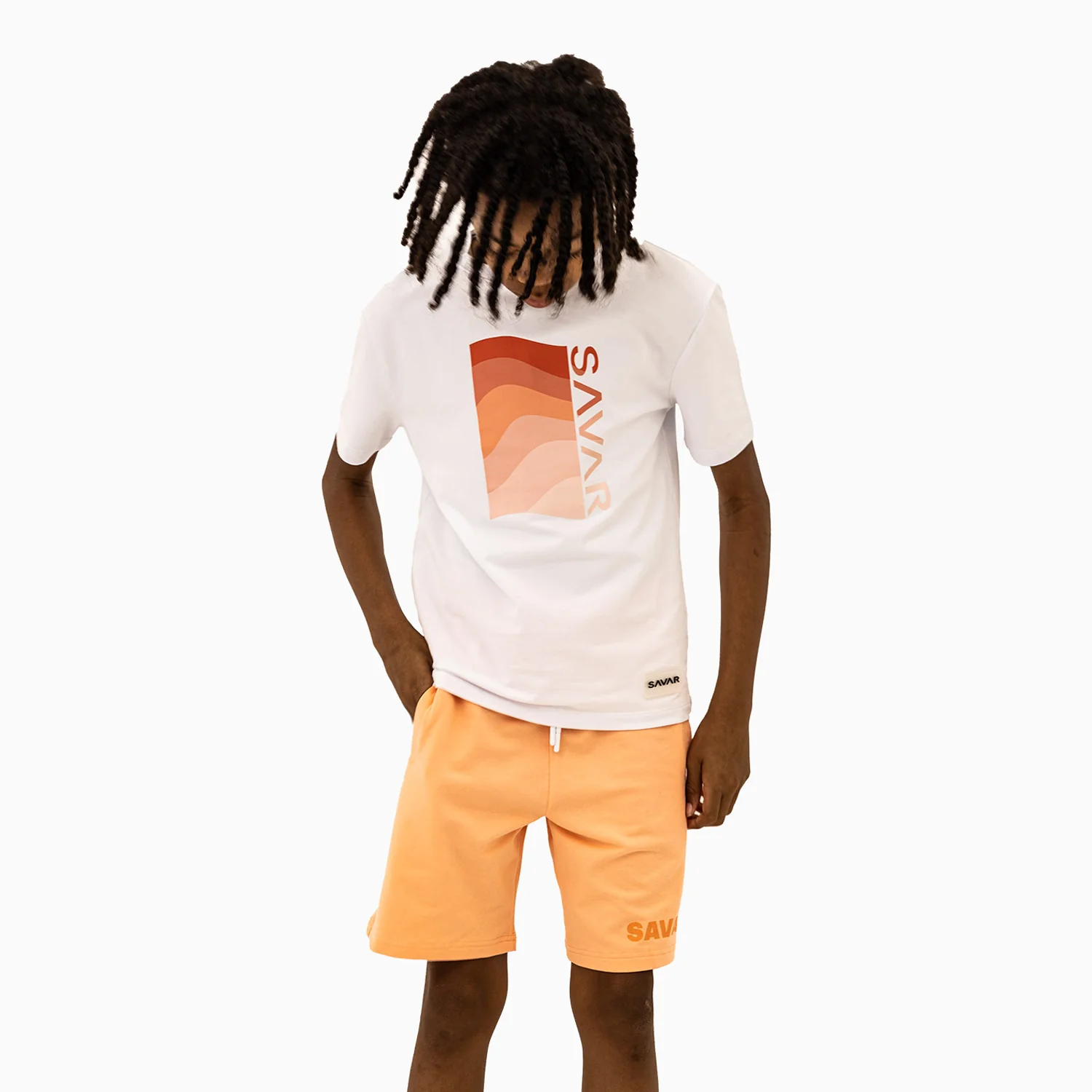 Kid's Savar T-Shirt And Shorts Outfit - Image 3