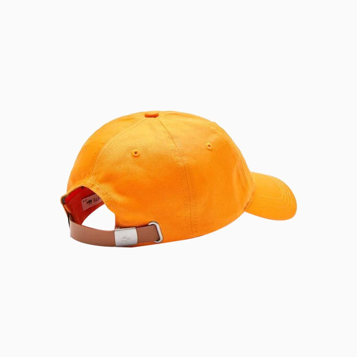 Contrast Strap And Oversized Crocodile Cotton Cap - Image 2