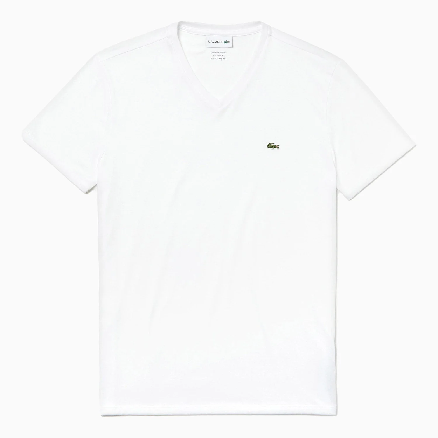 Men's Pima Cotton V-Neck Jersey T Shirt - Image 2