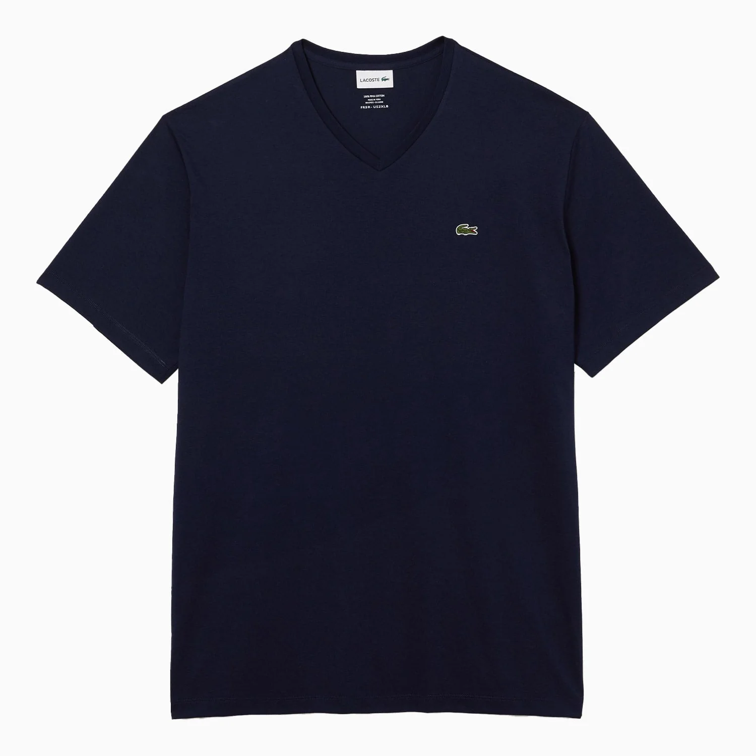 Men's Pima Cotton V-Neck Jersey T Shirt - Image 2