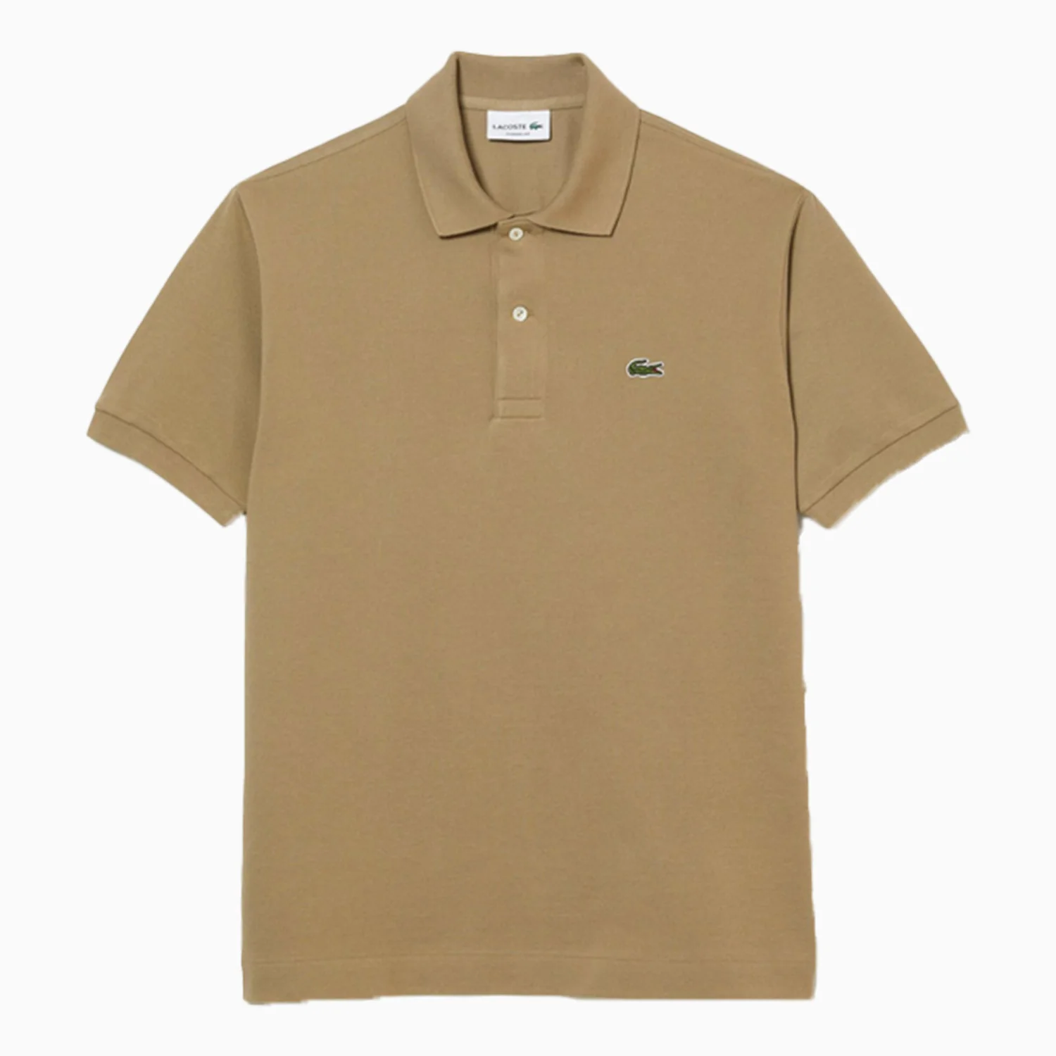 Men's Short Sleeved Ribbed Collar Polo Shirt - Image 2