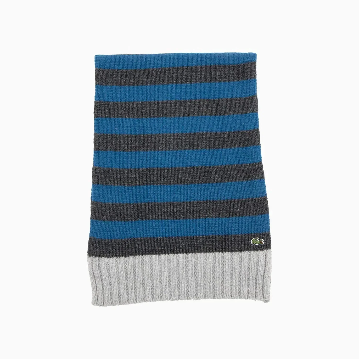 Ribbed Crocodile Wool Scarf - Image 3