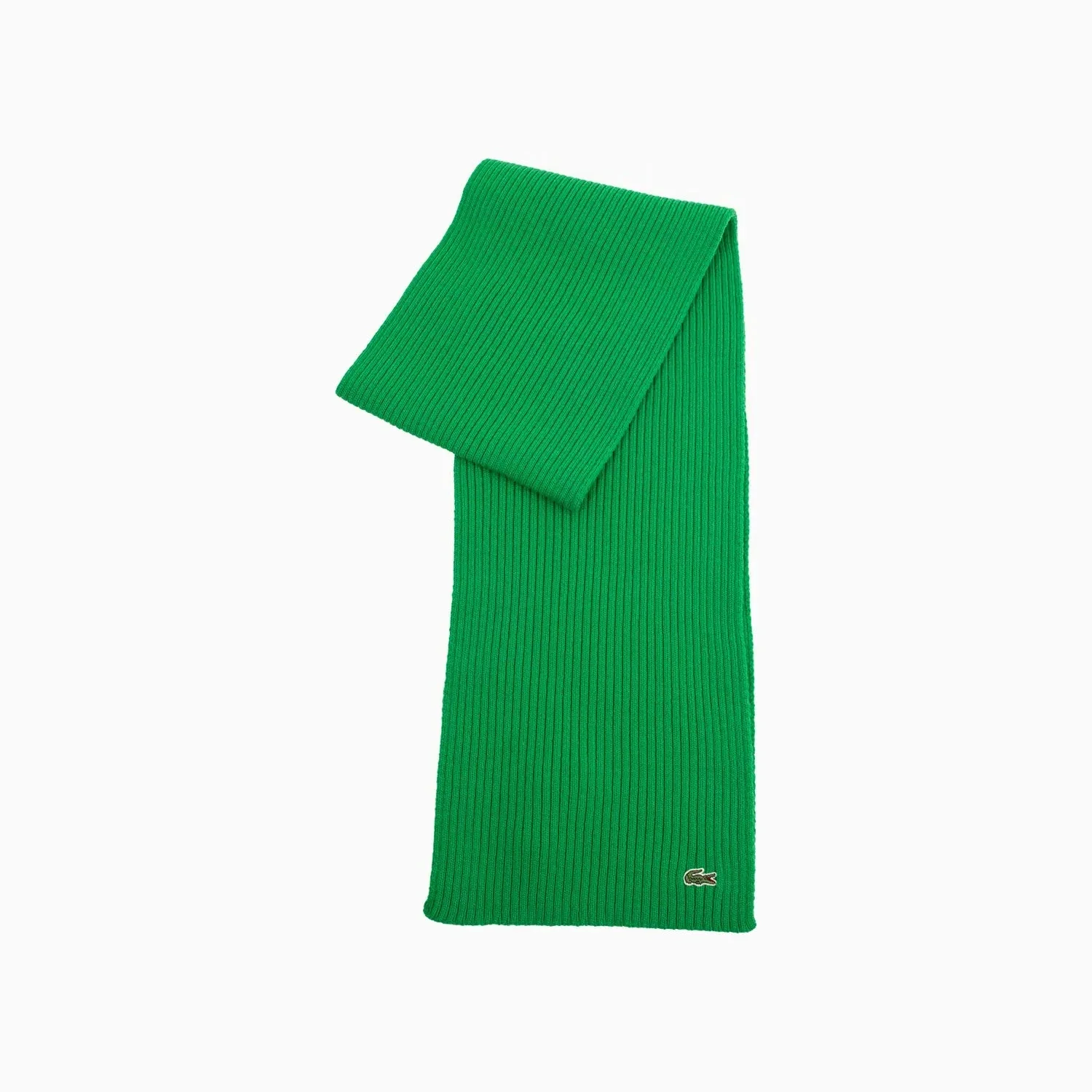 Ribbed Crocodile Wool Scarf - Image 2